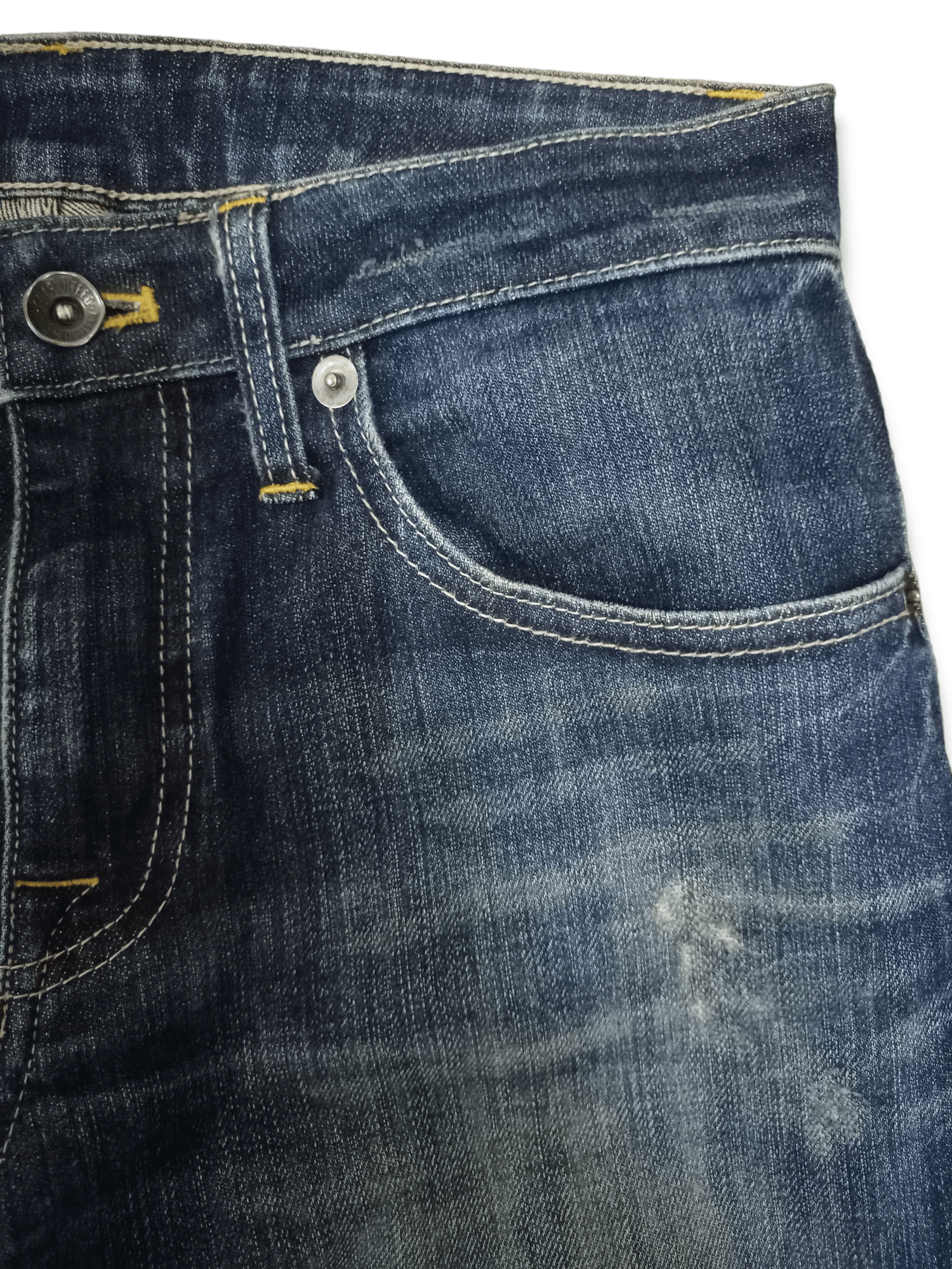 Japanese Brand × Vintage SALES🔥 Vintage Japanese Brand Distressed Jeans Size US 29 - 5 Thumbnail