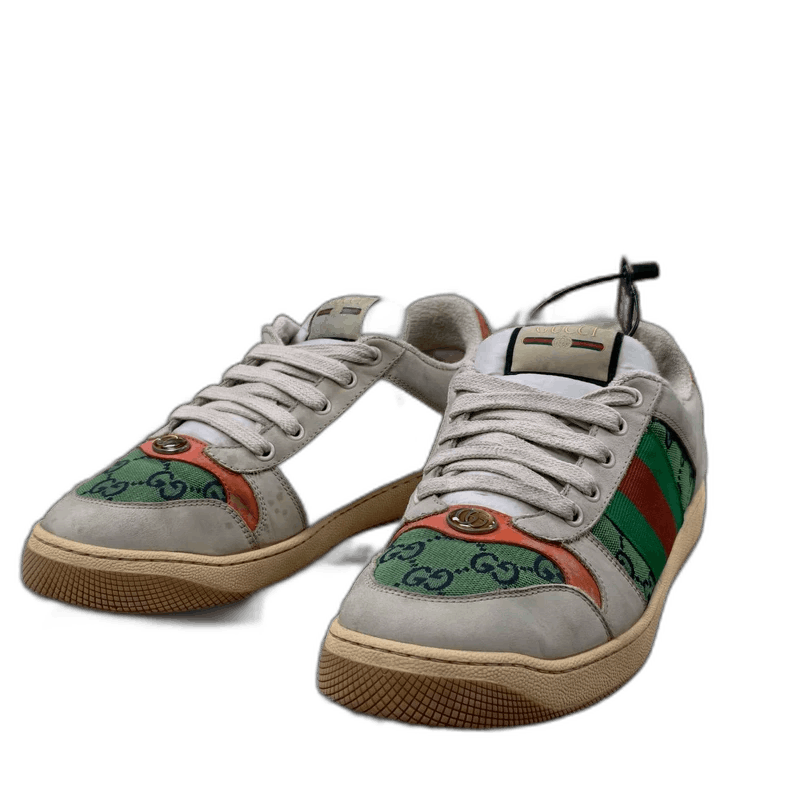 Gucci Gucci Green Orange Sneakers UK8 Size US 10 / EU 43 - 1 Thumbnail