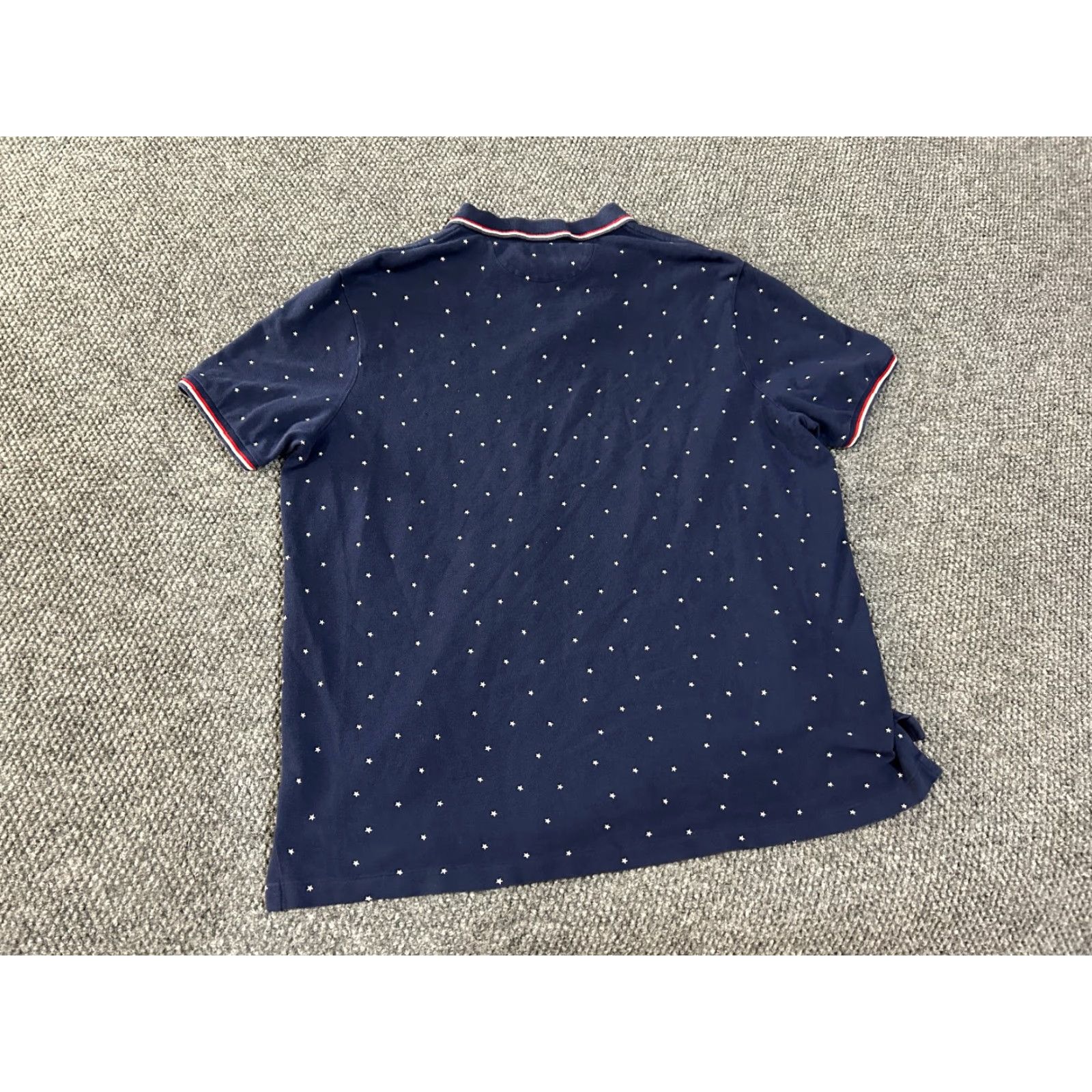 Polo Ralph Lauren Polo Ralph Lauren polo shirt mens XL navy blue stars print classic fit pony Size US XL / EU 56 / 4 - 6 Thumbnail