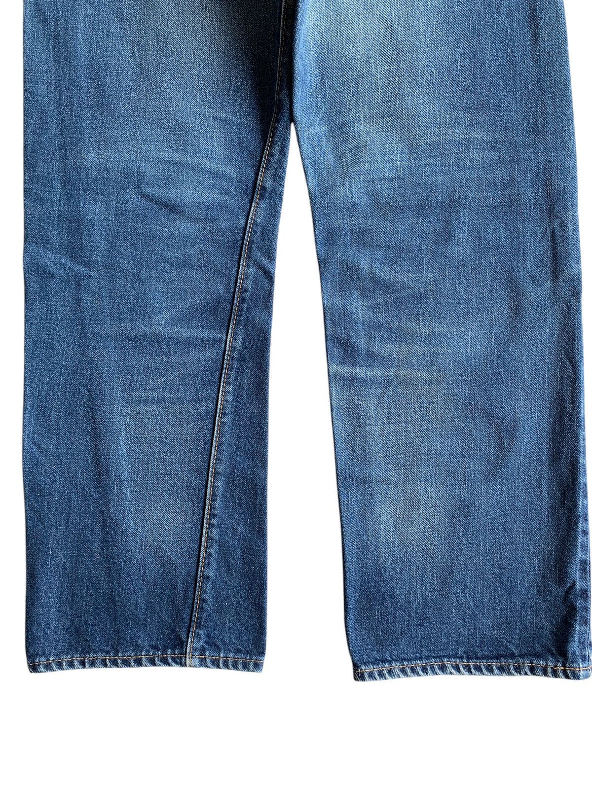 Japanese Brand × RESOLUTE × Vintage VINTAGE RESOLUTE 710 SELVEDGE BUTTON FLY DISTRESSED DENIM Size US 30 / EU 46 - 9 Thumbnail