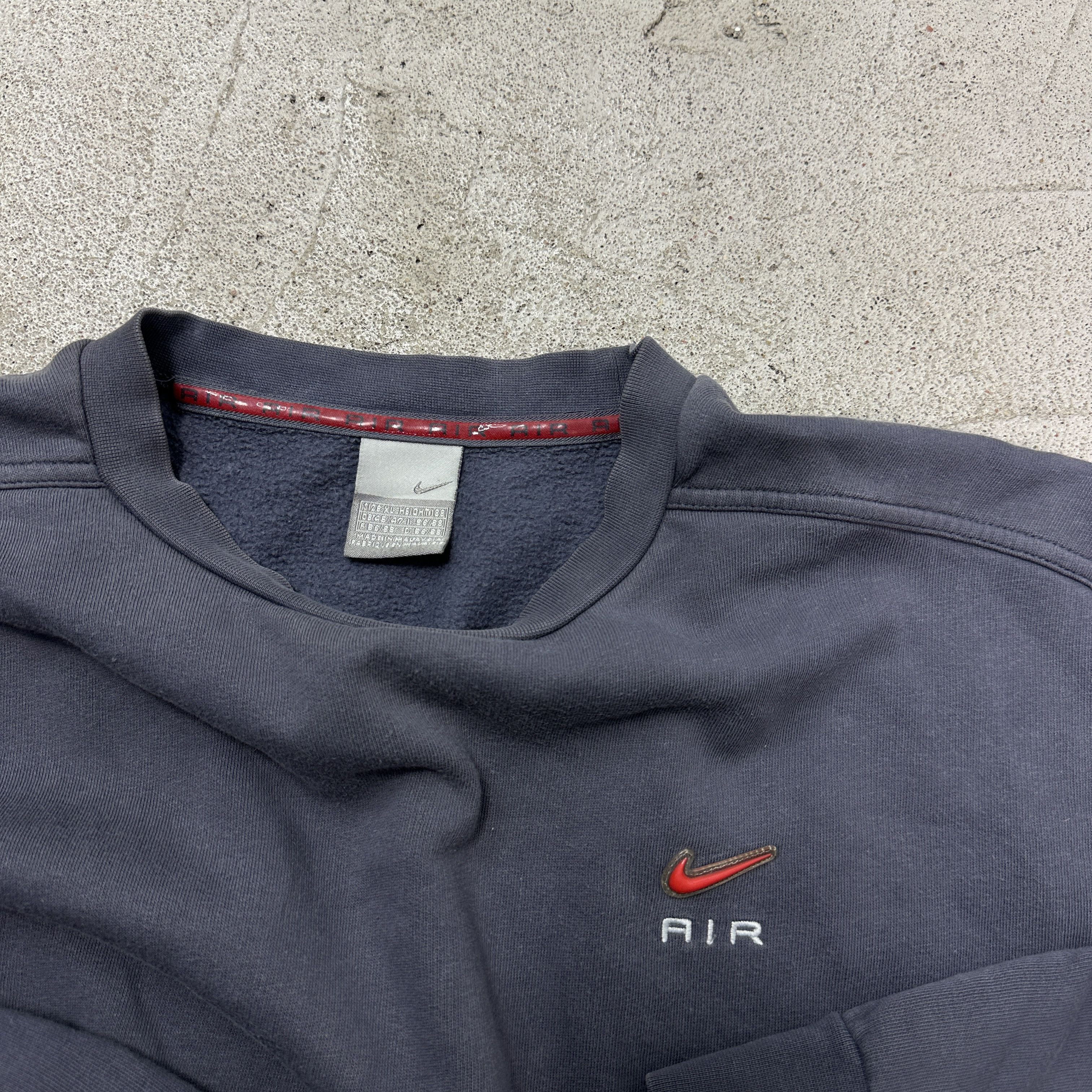 Nike Vintage Streetwear Sporty Baggy Nike Sweatshirt 00s Size US XL / EU 56 / 4 - 4 Thumbnail