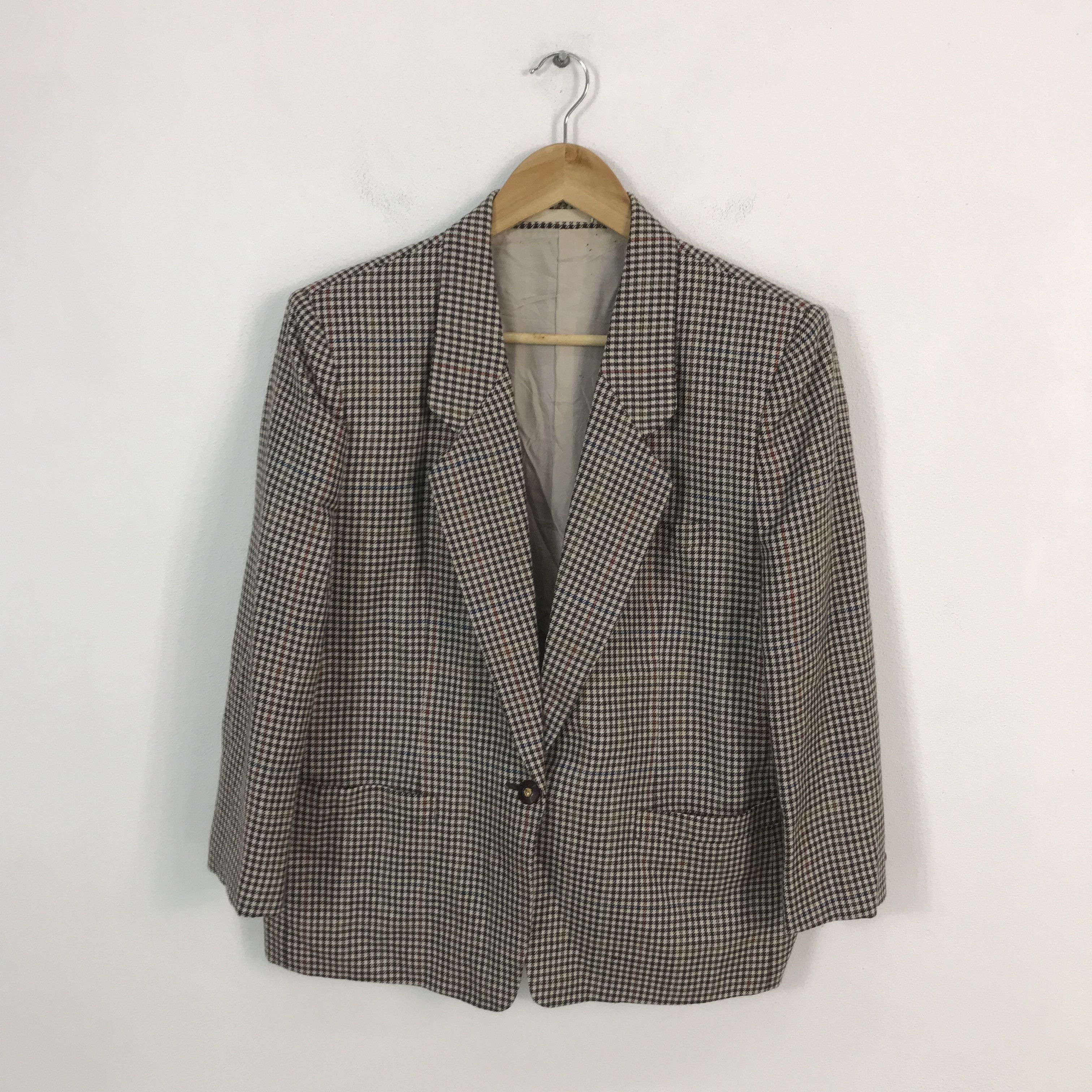 Burberry × Vintage Vtg burberrys classic Design blazer jacket Size US M / EU 48-50 / 2 - 1 Thumbnail