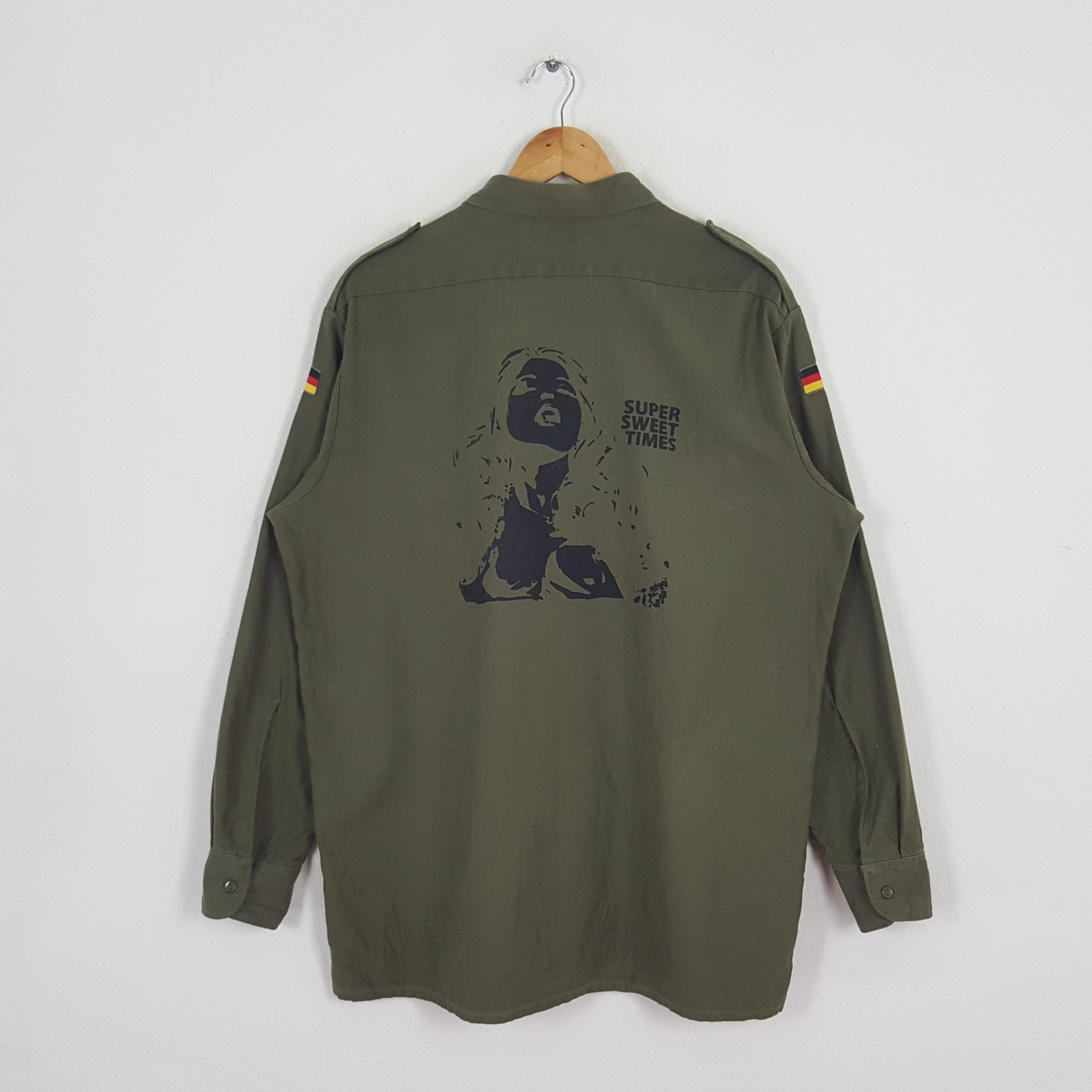 Vintage Vintage Germany Army Super Sweet Times Custom Shirt Size US XL / EU 56 / 4 - 1 Thumbnail