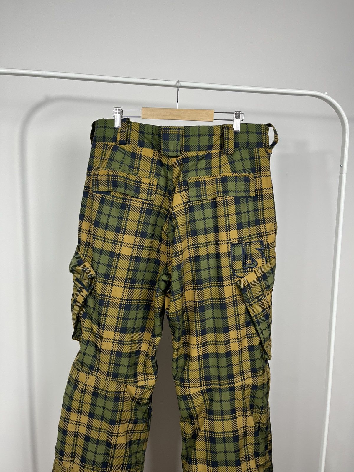 Burton Burton Plaid Snowboard Pants Cargo Shell XL Size US 36 / EU 52 - 16 Thumbnail