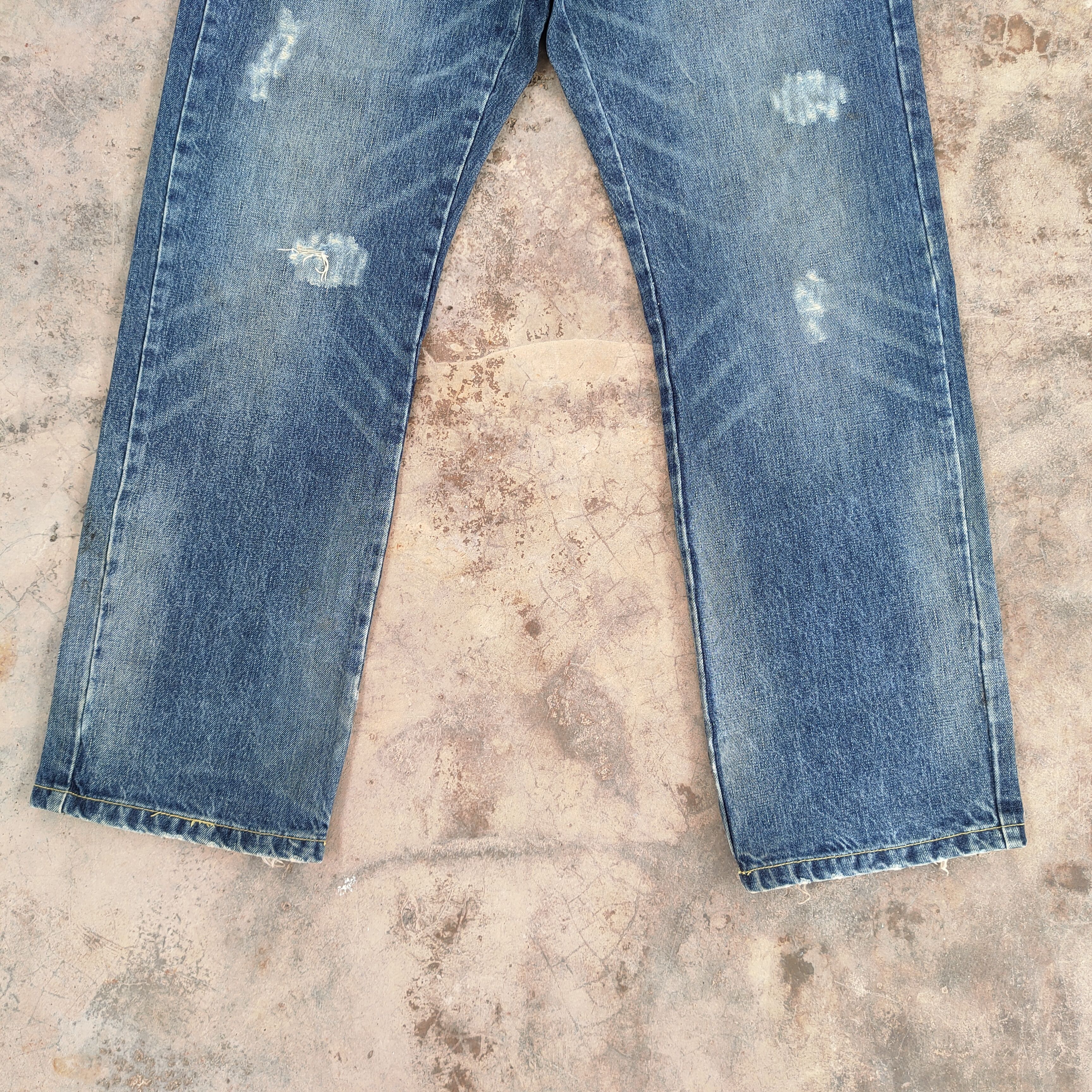 Japanese Brand × Jean × Vintage W32 VINTAGE CO CONFUSE FADED JEANS DENIM PANTS Size US 32 / EU 48 - 5 Thumbnail