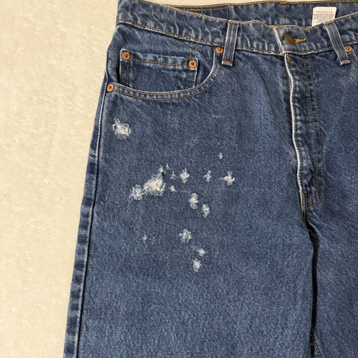 Levi's Repaired Vintage Levi’s 517 Bootcut Jeans Size US 34 / EU 50 - 3 Thumbnail