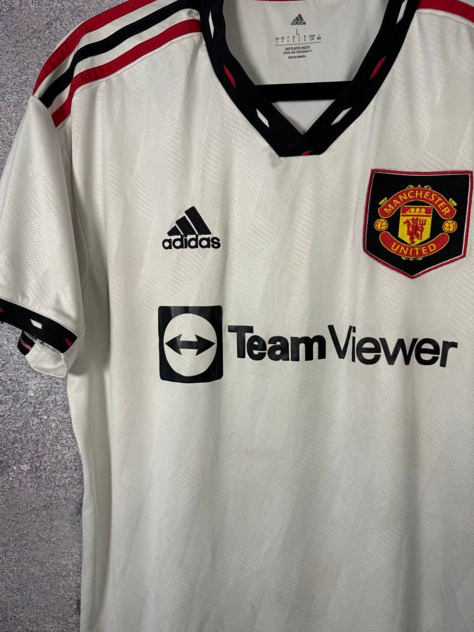 Adidas Manchester United 2022/23 Away Adidas Vintage Soccer Jersey Size US L / EU 52-54 / 3 - 5 Thumbnail