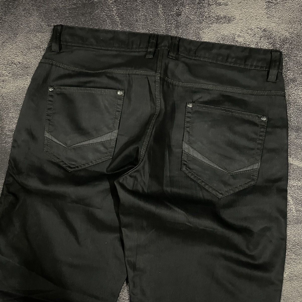 If Six Was Nine × Le Grande Bleu (L.G.B.) × Tornado Mart Hideaways Nicole Black Techwear Trousers Size US 36 / EU 52 - 4 Thumbnail