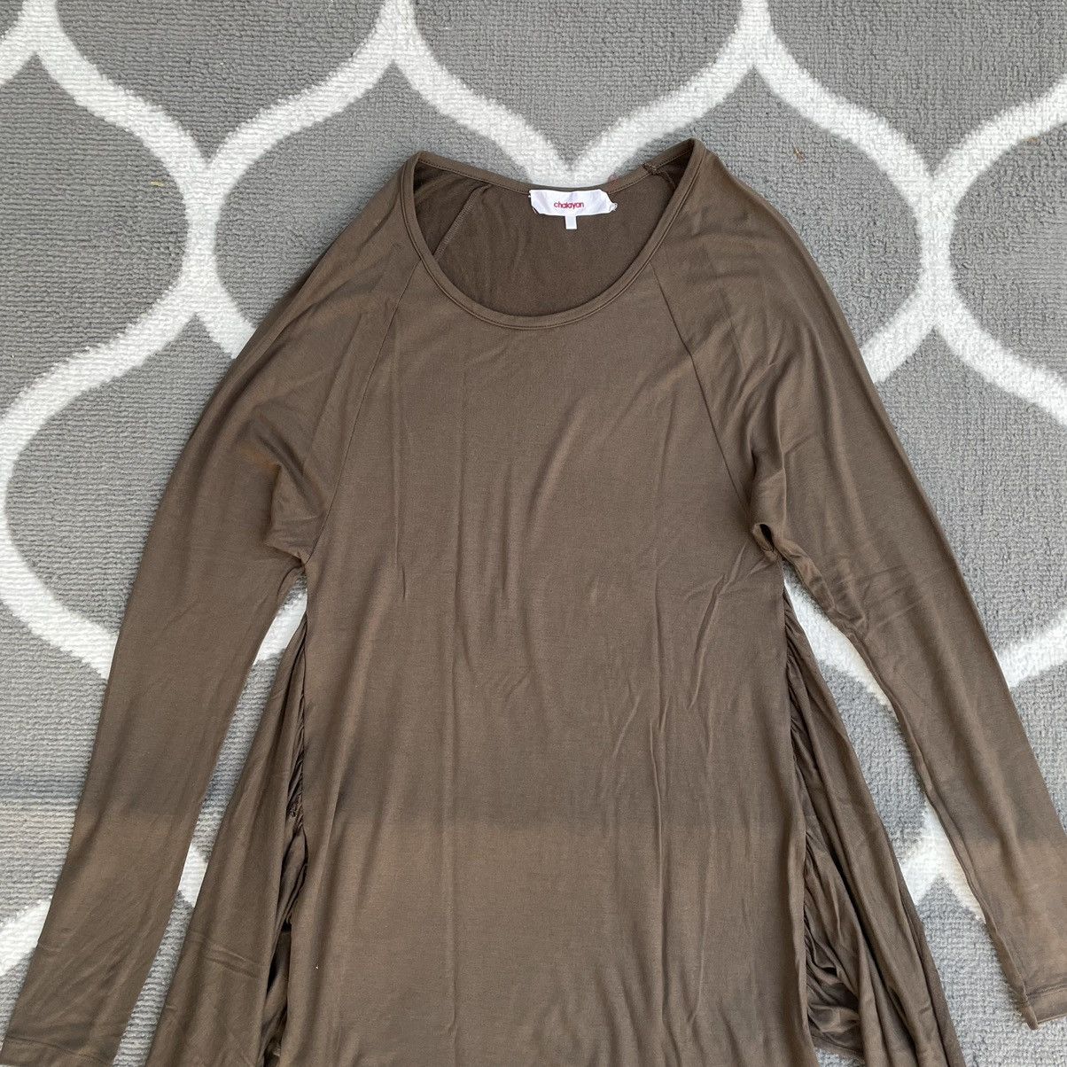 Hussein Chalayan Husein Chalayan Brown Dress Size S / US 4 / IT 40 - 2 Thumbnail
