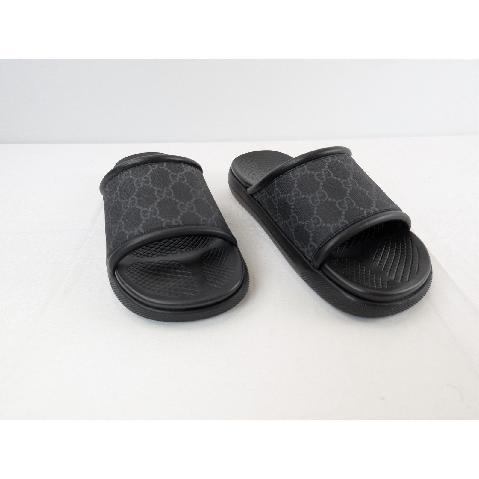 Gucci o1rshd1 Pursuit Supreme Slide Sandals Slippers in Black Size US 7.5 / EU 40-41 - 6 Thumbnail