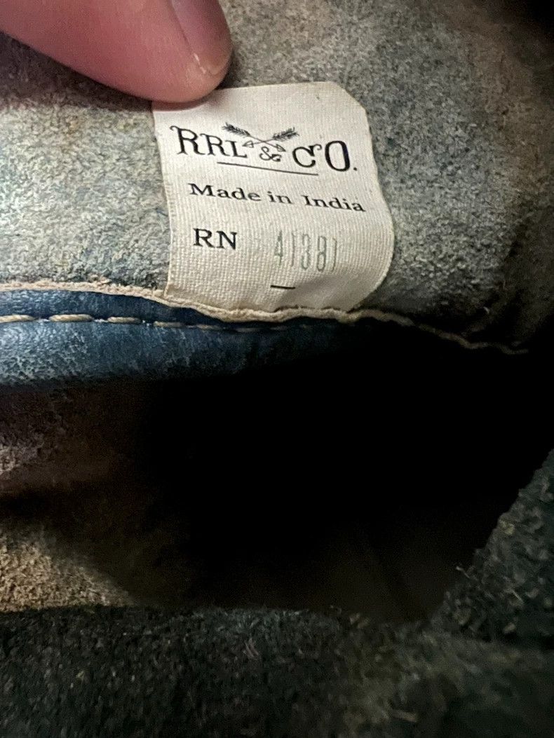 RRL Ralph Lauren RRL Ralph Lauren First generation vintage Indigo blue dye Size ONE SIZE - 5 Thumbnail