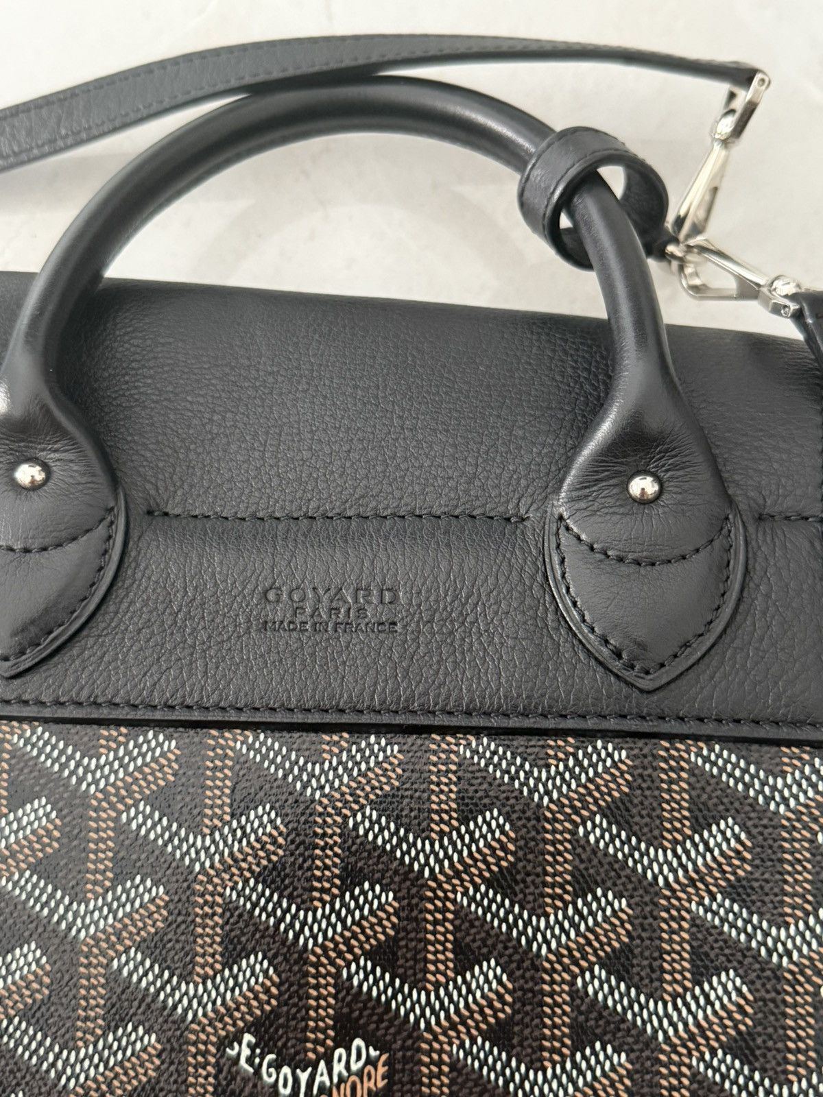 Goyard Goyard Black Alpin Mini Backpack *Brand new* Size ONE SIZE - 3 Thumbnail