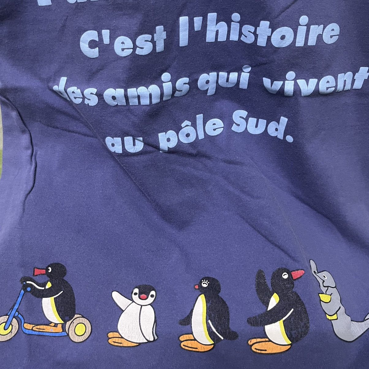 Cartoon Network Rare Faded Vintage Pingu Animation Cartoon Tees Size US XXS / EU 40 - 6 Thumbnail