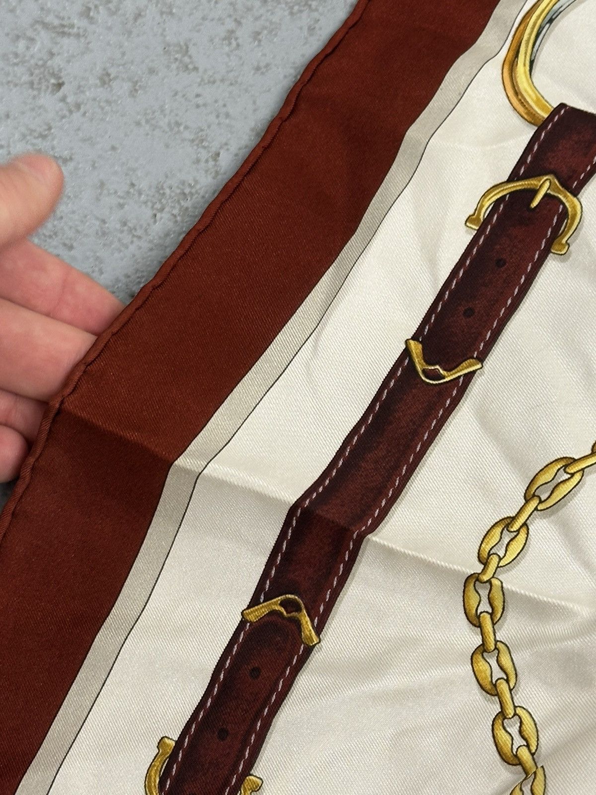 Cartier Must De Cartier Silk Scarf Size ONE SIZE - 9 Thumbnail