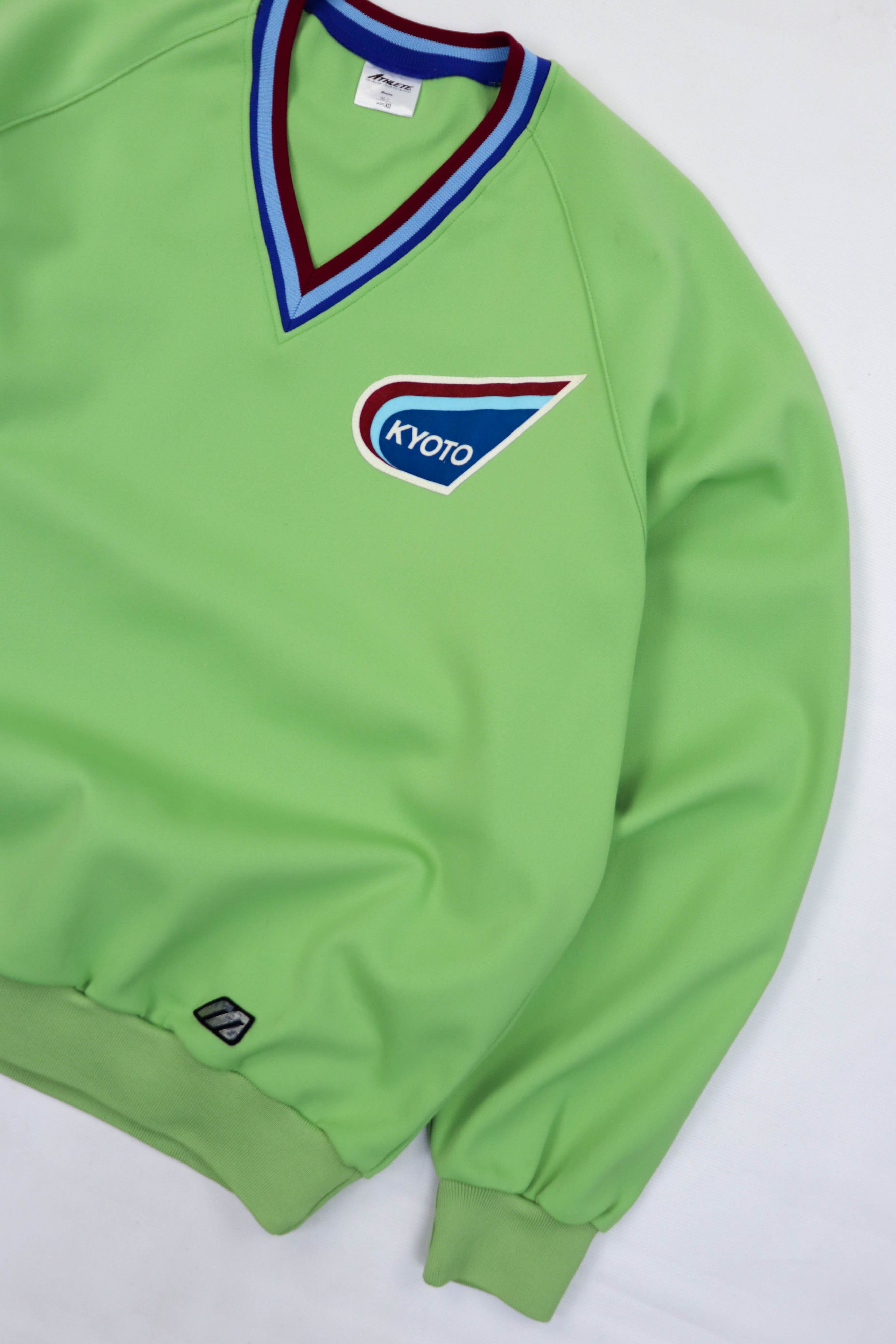 Mizuno Mizuno Athlete Vintage KYOTO Japan School Sport Pullover Size US L / EU 52-54 / 3 - 5 Thumbnail