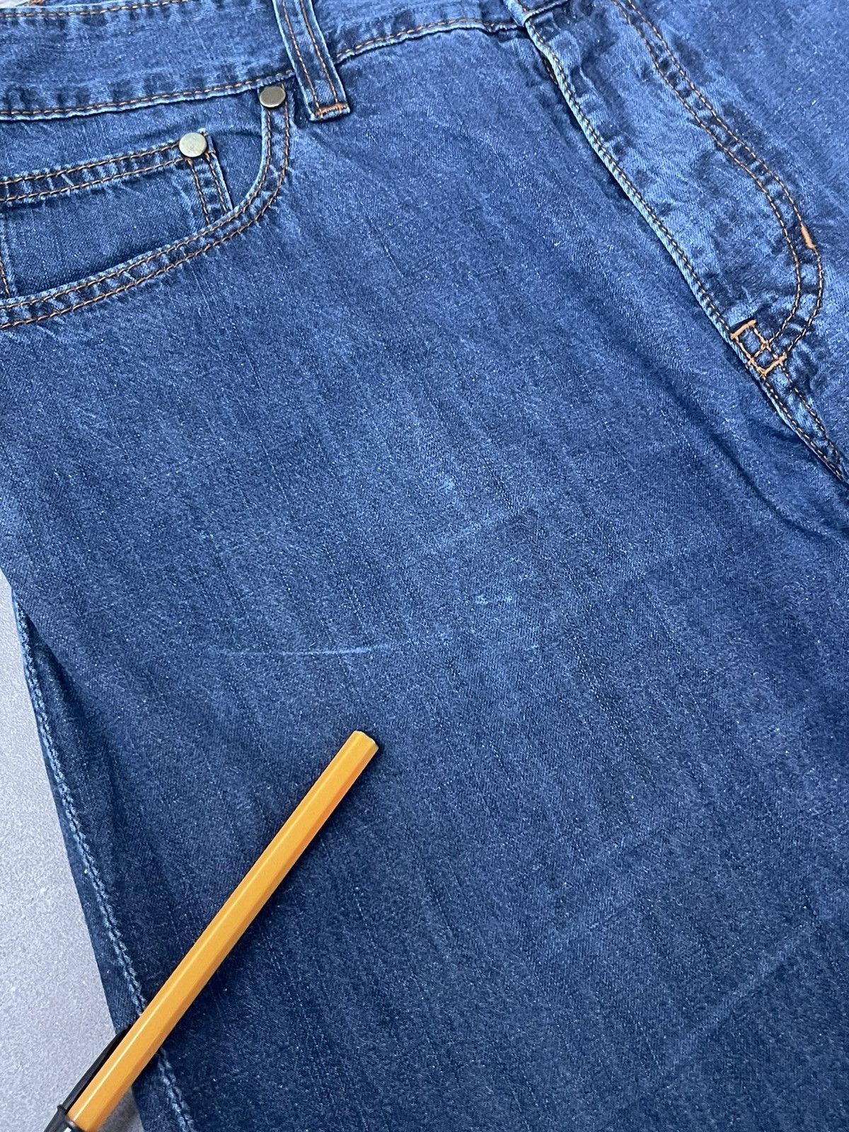 AMI AMI Alexandre Mattiussi Indigo Denim Pants Size US 30 / EU 46 - 20 Thumbnail