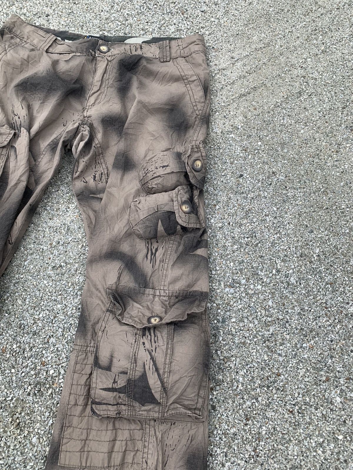 If Six Was Nine 💥RARE💥Riyuexing Multipocket Cargo Pant Size US 32 / EU 48 - 4 Thumbnail