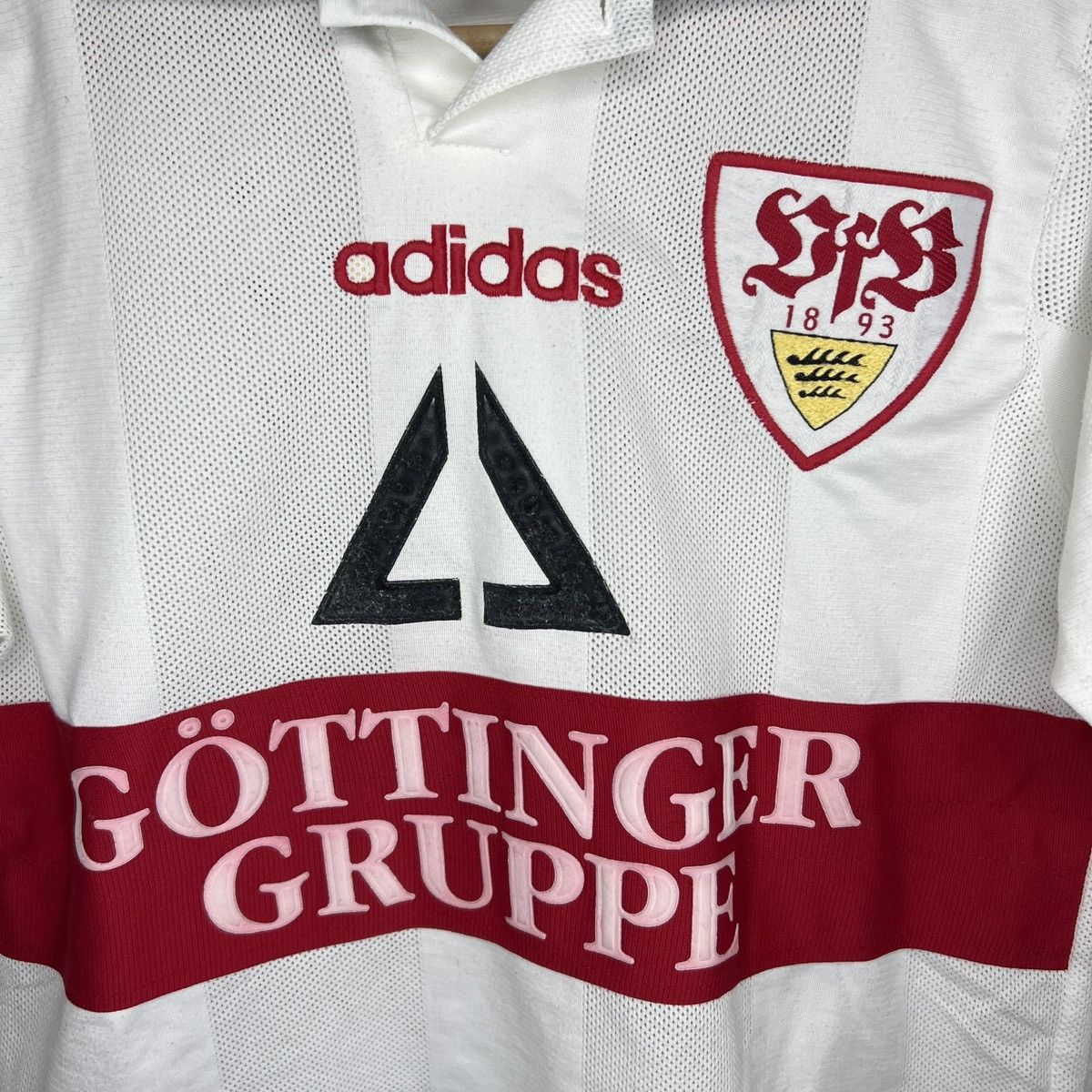 Adidas Vintage Adidas VFB Stuttgart Jersey Tshirt Tee 1997/1998 Size US XS / EU 42 / 0 - 5 Thumbnail