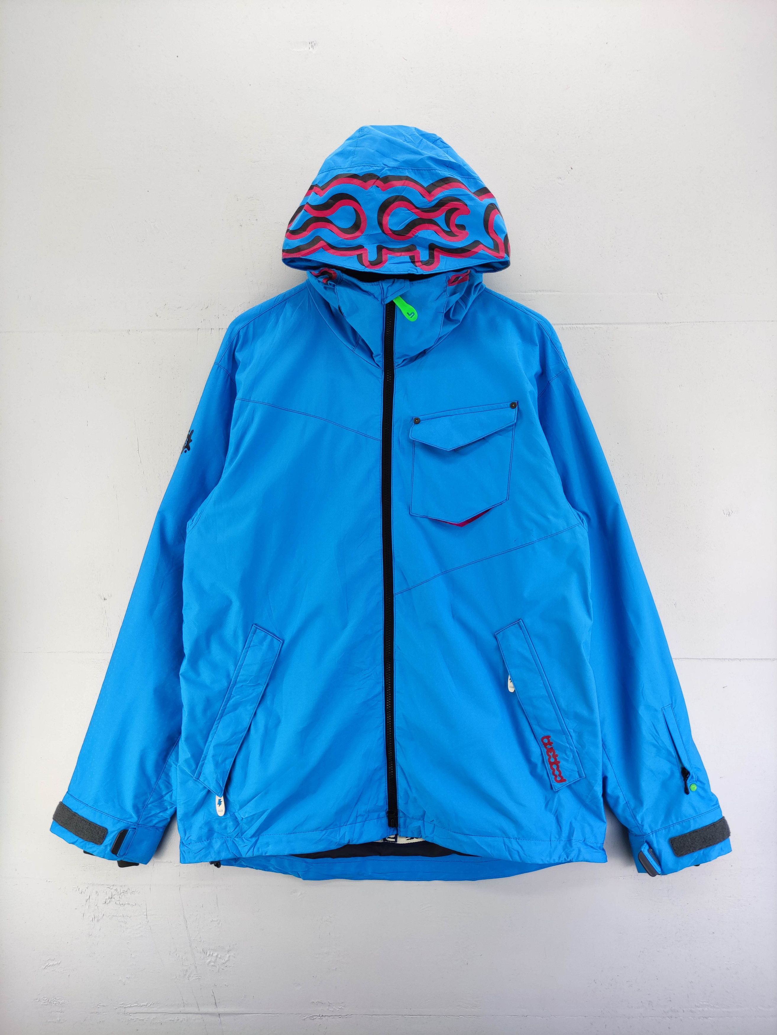 Japanese Brand Vintage Blue Jacket Hoodie Zipper Size US L / EU 52-54 / 3 - 1 Thumbnail