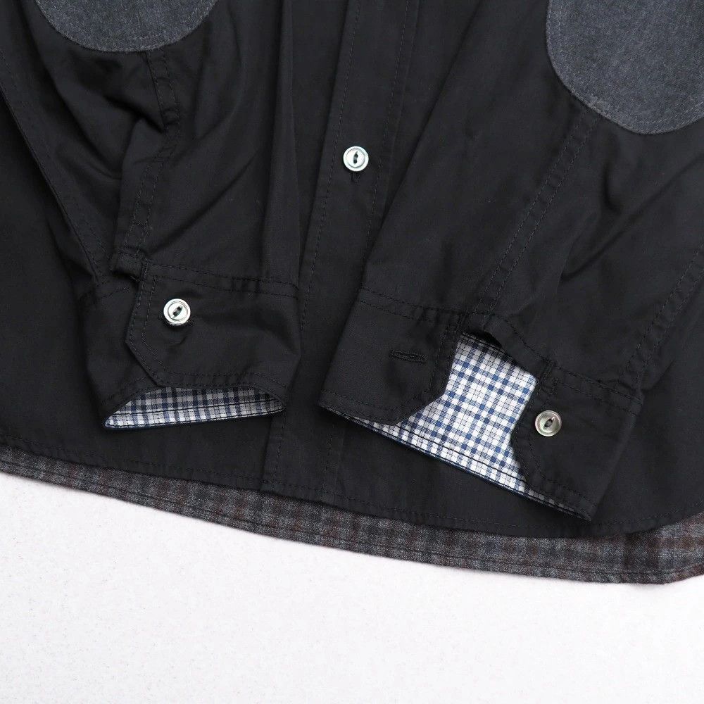Comme des Garcons Shirt Elbow Patches Mixed Material Paneling Size US M / EU 48-50 / 2 - 3 Thumbnail