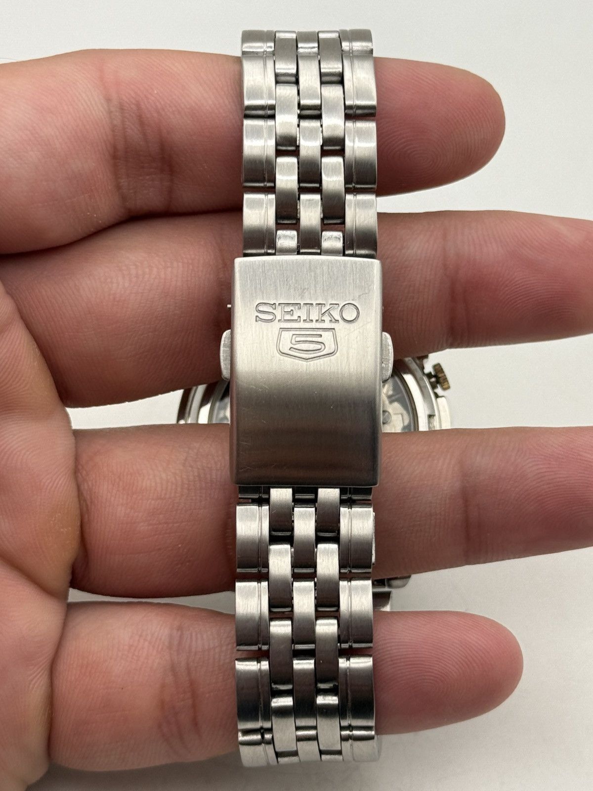 Seiko Seiko 5 Automatic 7S26 Black Dial 37mm 21J Vintage Watch Size 36 - 9 Thumbnail
