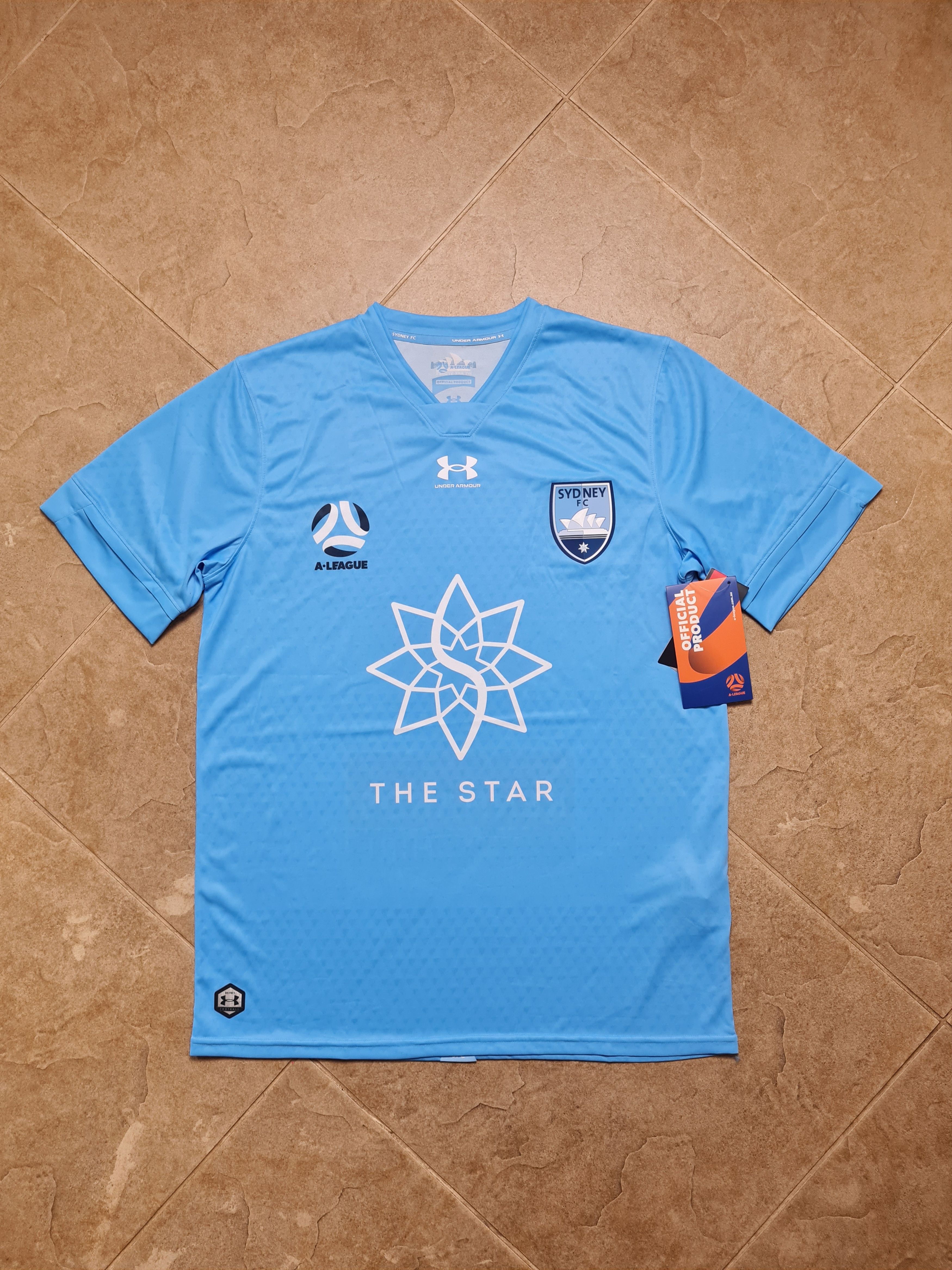 Under Armour Sydney FC 2021-22 Home Football Shirt Under Armour Size US L / EU 52-54 / 3 - 3 Thumbnail
