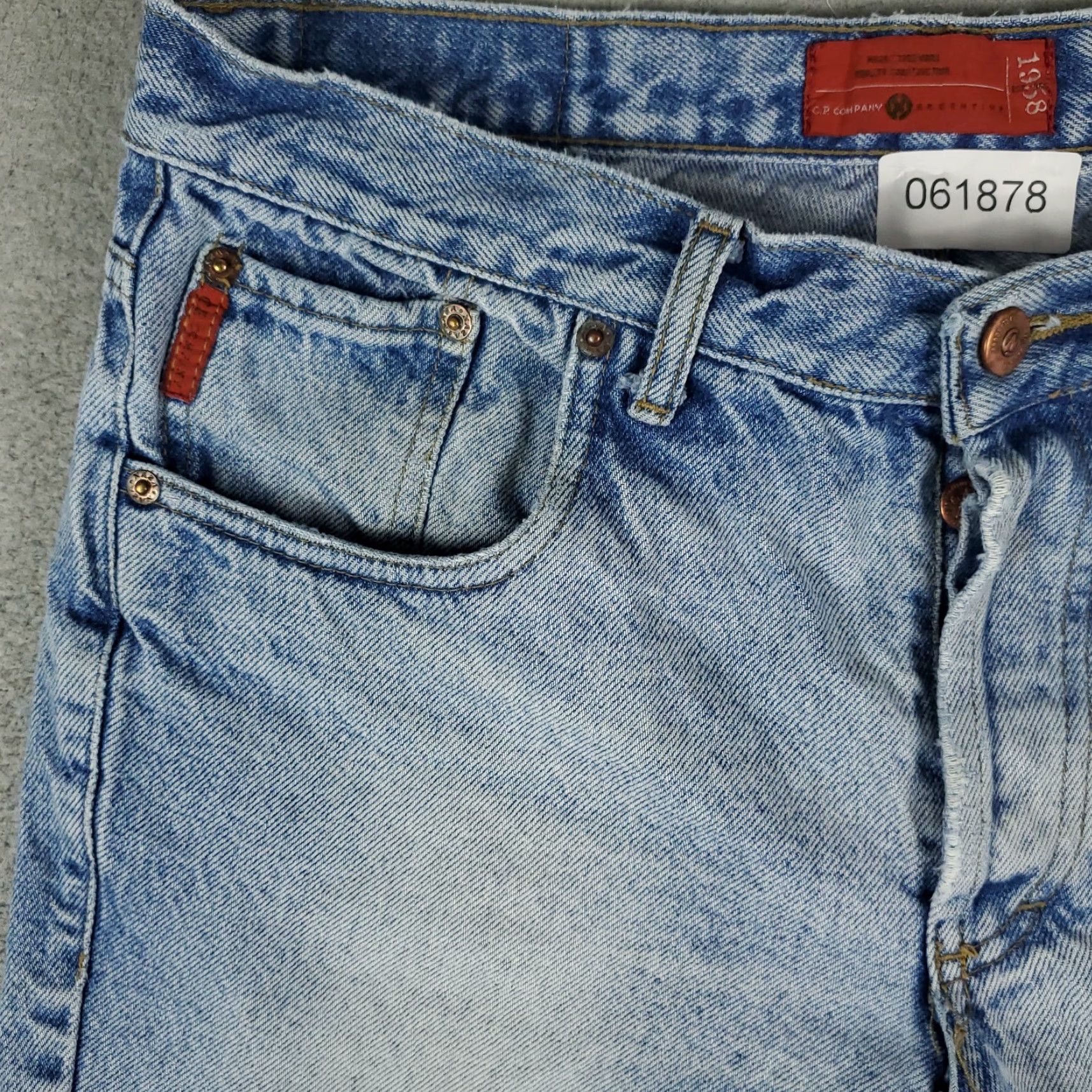 Denime VINTAGE C.P. Company Shorts Mens Bermuda Size 32 Denim Blue Casual Spring Summer Men Size US 32 / EU 48 - 2 Thumbnail