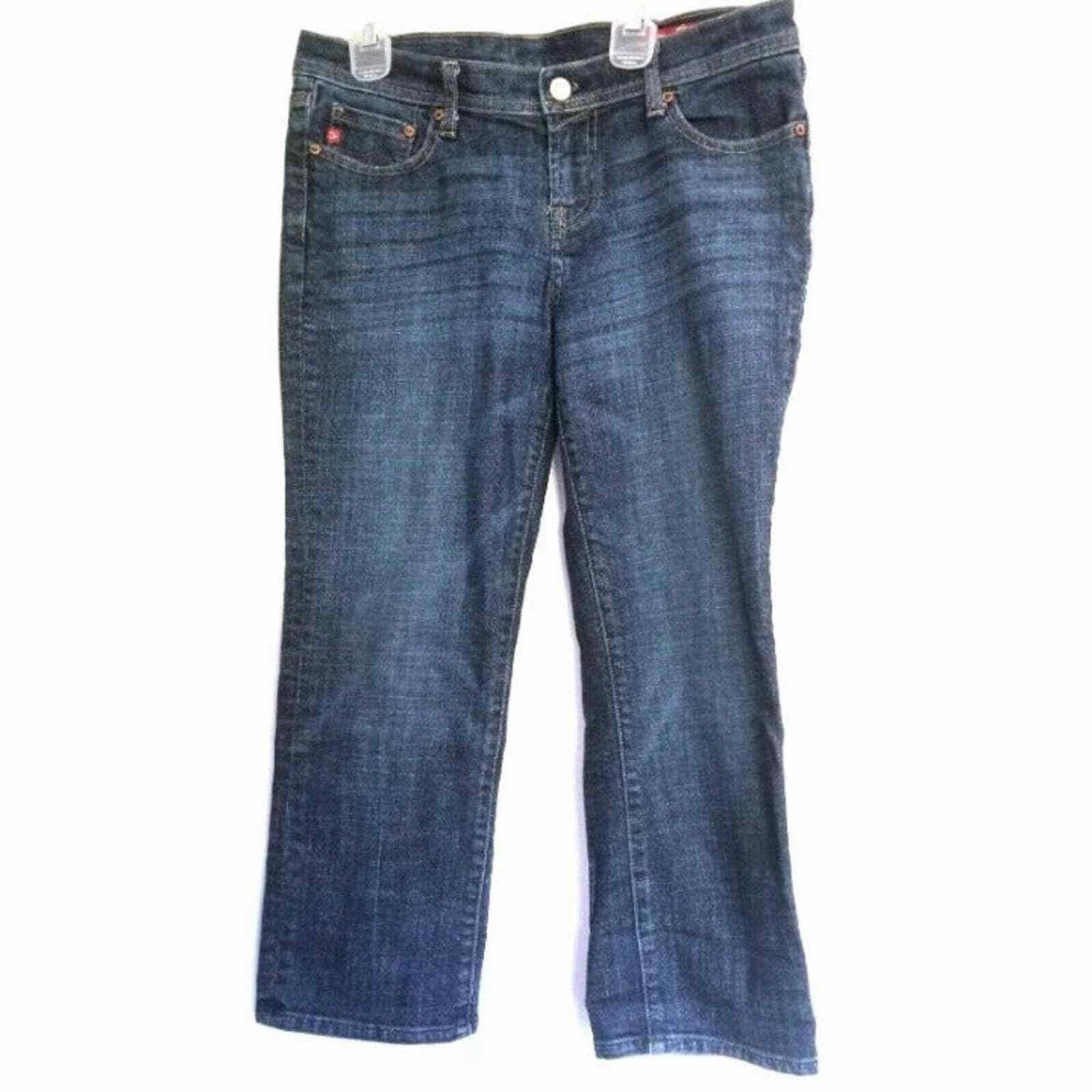Seven 7 Seven 7 8 Jean Capris 29 Blue Roll Up Denim Pants Slacks Size ONE SIZE - 1 Thumbnail