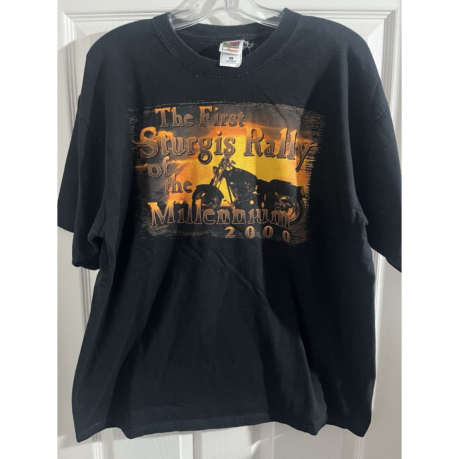 Fruit Of The Loom The First Sturgis Rally Of The Millennium 2000 Biker Sz XL Size US XL / EU 56 / 4 - 1 Thumbnail