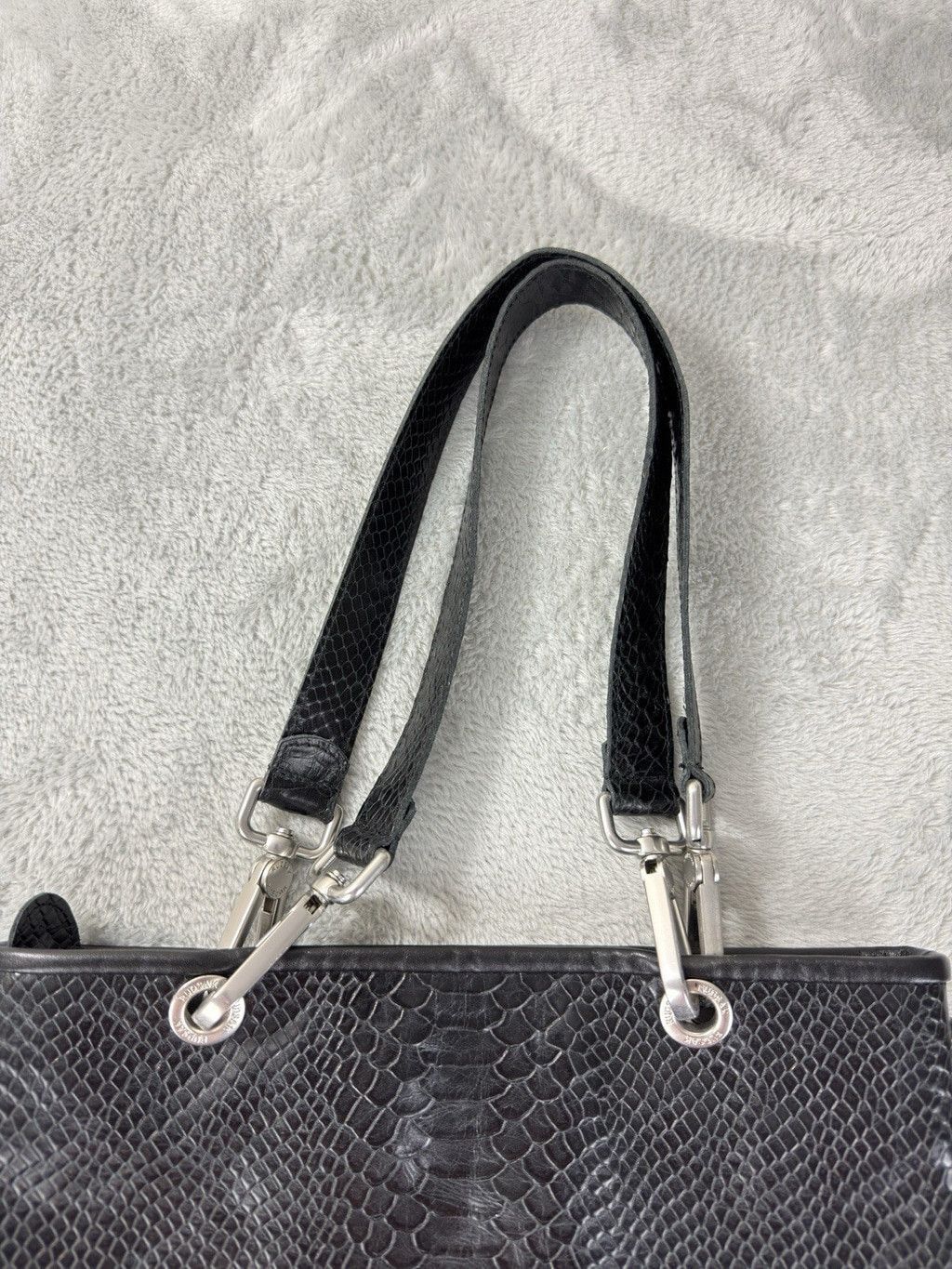 Rudsak Ruma Snake Skin Purse 8316101 Style Number Design in Black, Women's — image 5 of 6