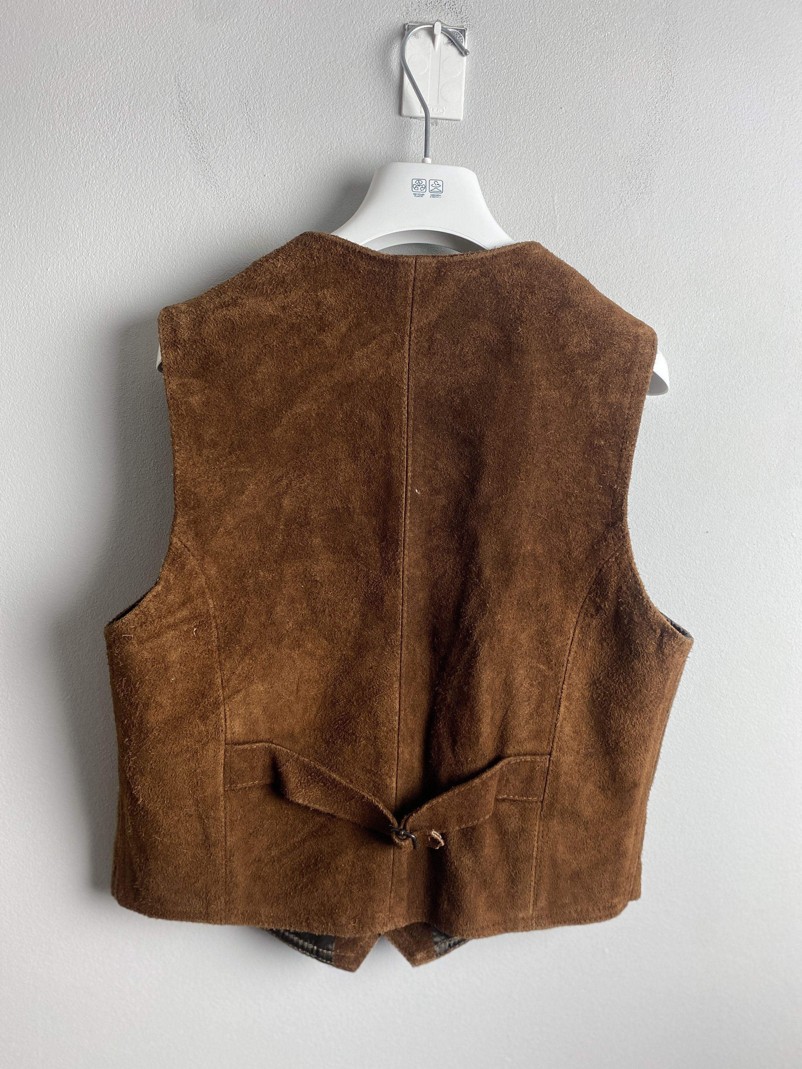 Leather × Vintage Vintage leather vest jacket Size US S / EU 44-46 / 1 - 3 Thumbnail