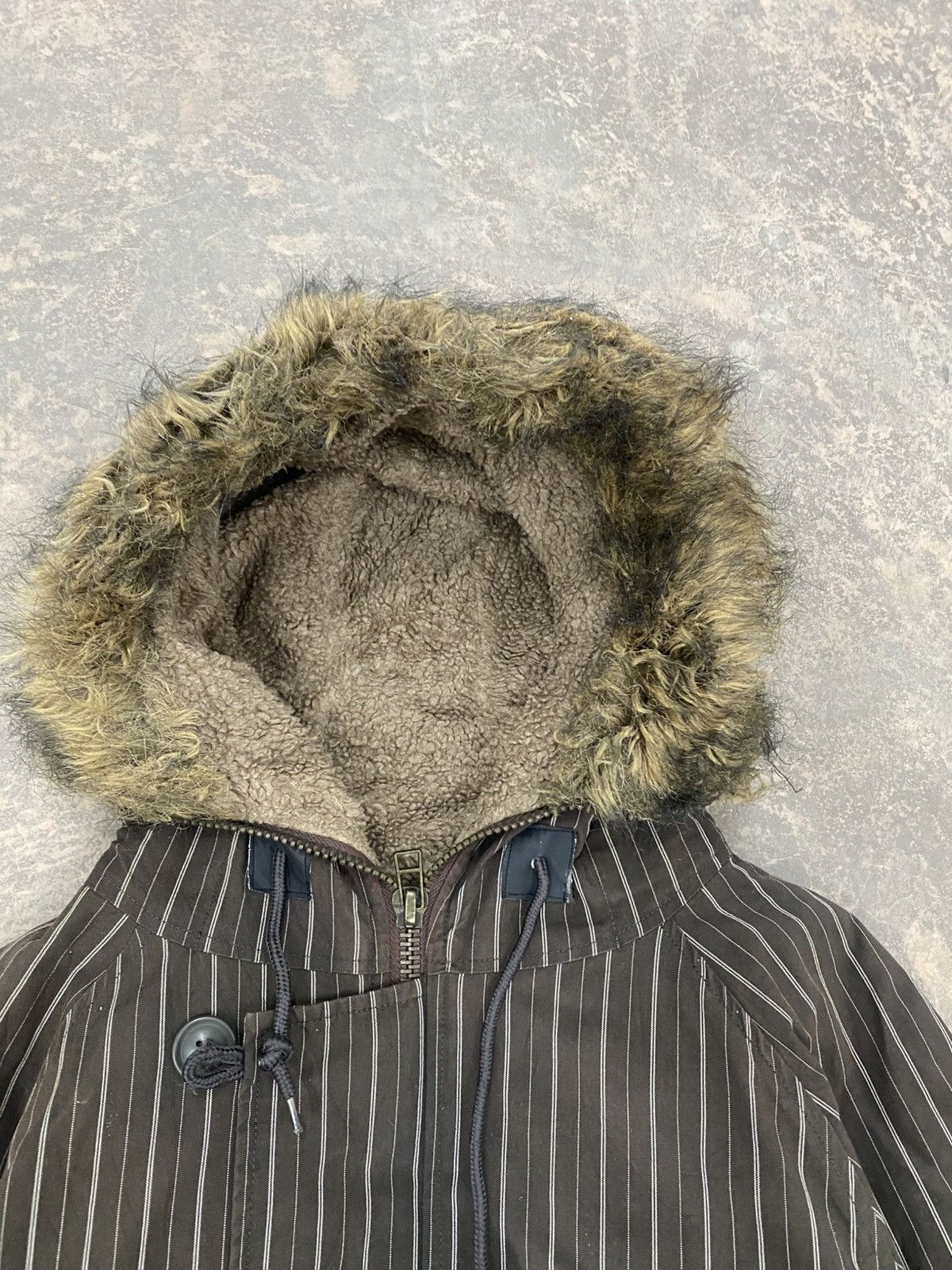 Woolrich Woolen Mills Woolrich Winter Jacket Fur Hooded Jacket 80s LGB PUNK GRUNGE Size US M / EU 48-50 / 2 - 5 Thumbnail