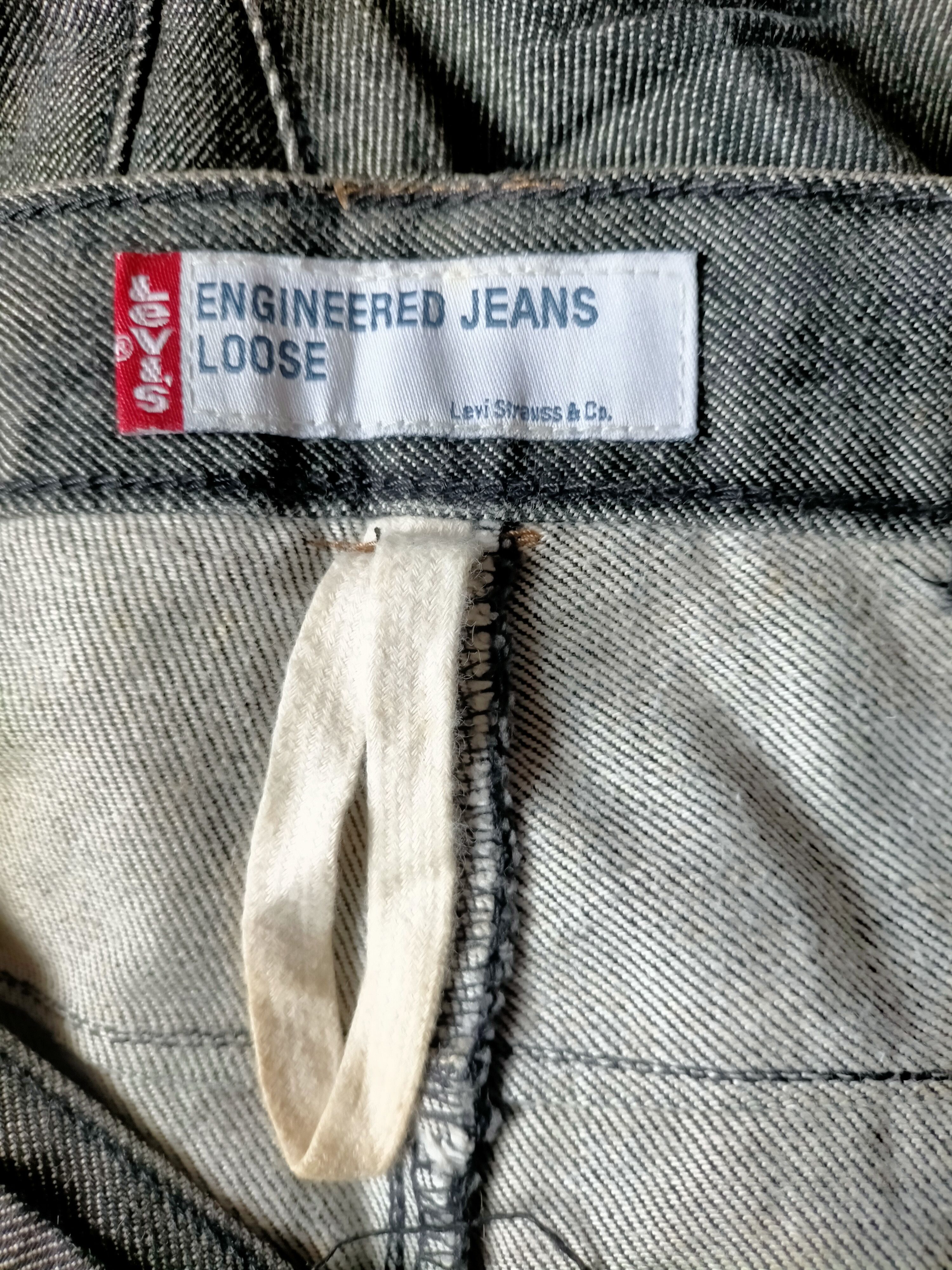 Levi's Vintage 1992 Levis Engineered Jeans Black Rusty Denim pants Size US 30 / EU 46 - 18 Thumbnail