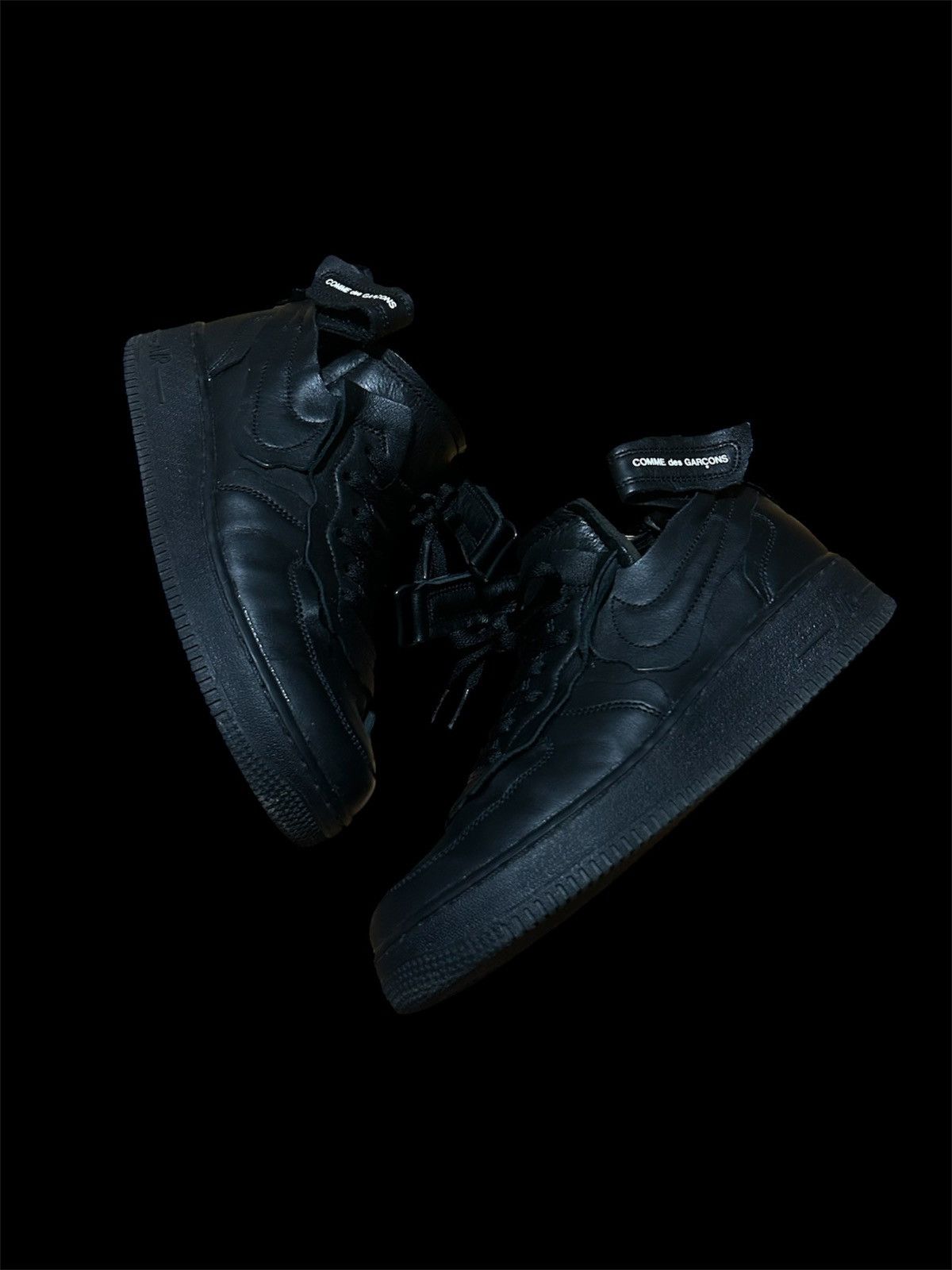 Comme des Garcons × Nike air force 1 mid x comme des garçons Size US 7 / EU 40 - 3 Thumbnail