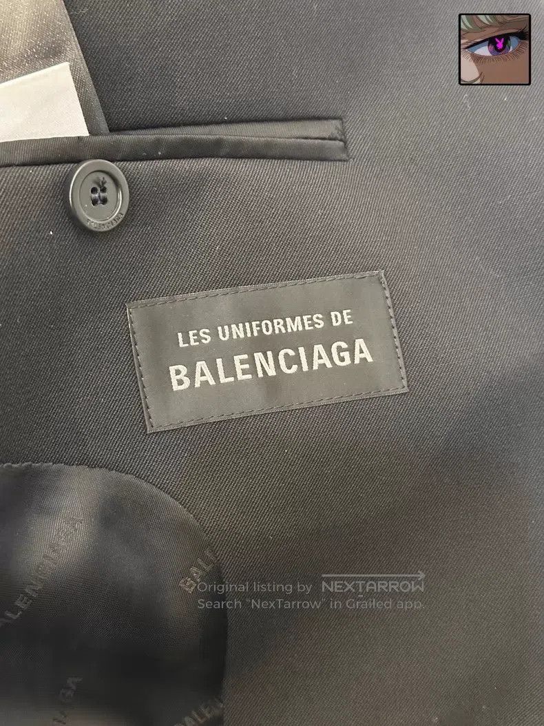 Balenciaga Balenciaga Employee uniform suit Size US S / EU 44-46 / 1 - 5 Thumbnail