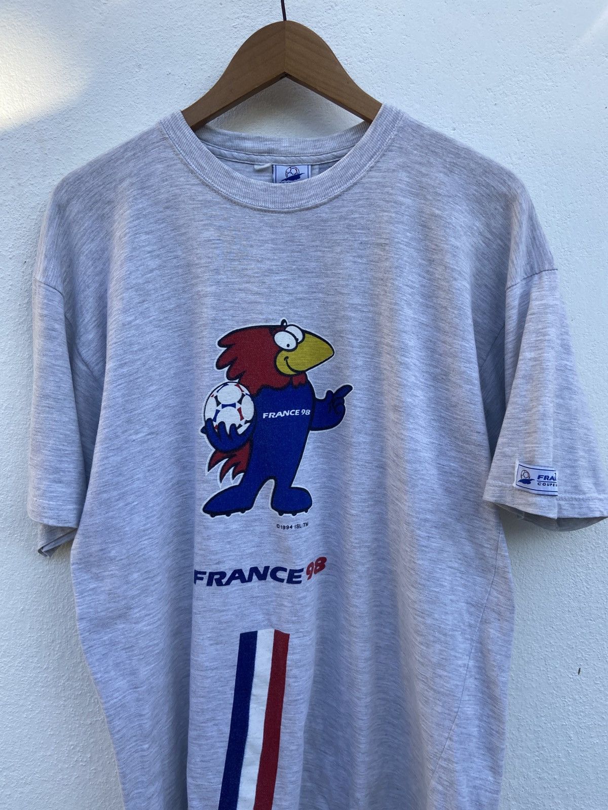 Vintage 🔥 Vintage 90s Vintage FIFA World Cup 1998 France Size US L / EU 52-54 / 3 - 1 Thumbnail