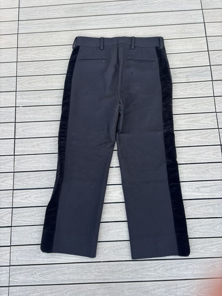 Prada Prada Velvet Stripe Trousers – Size 48 Size 48R - 1 Thumbnail