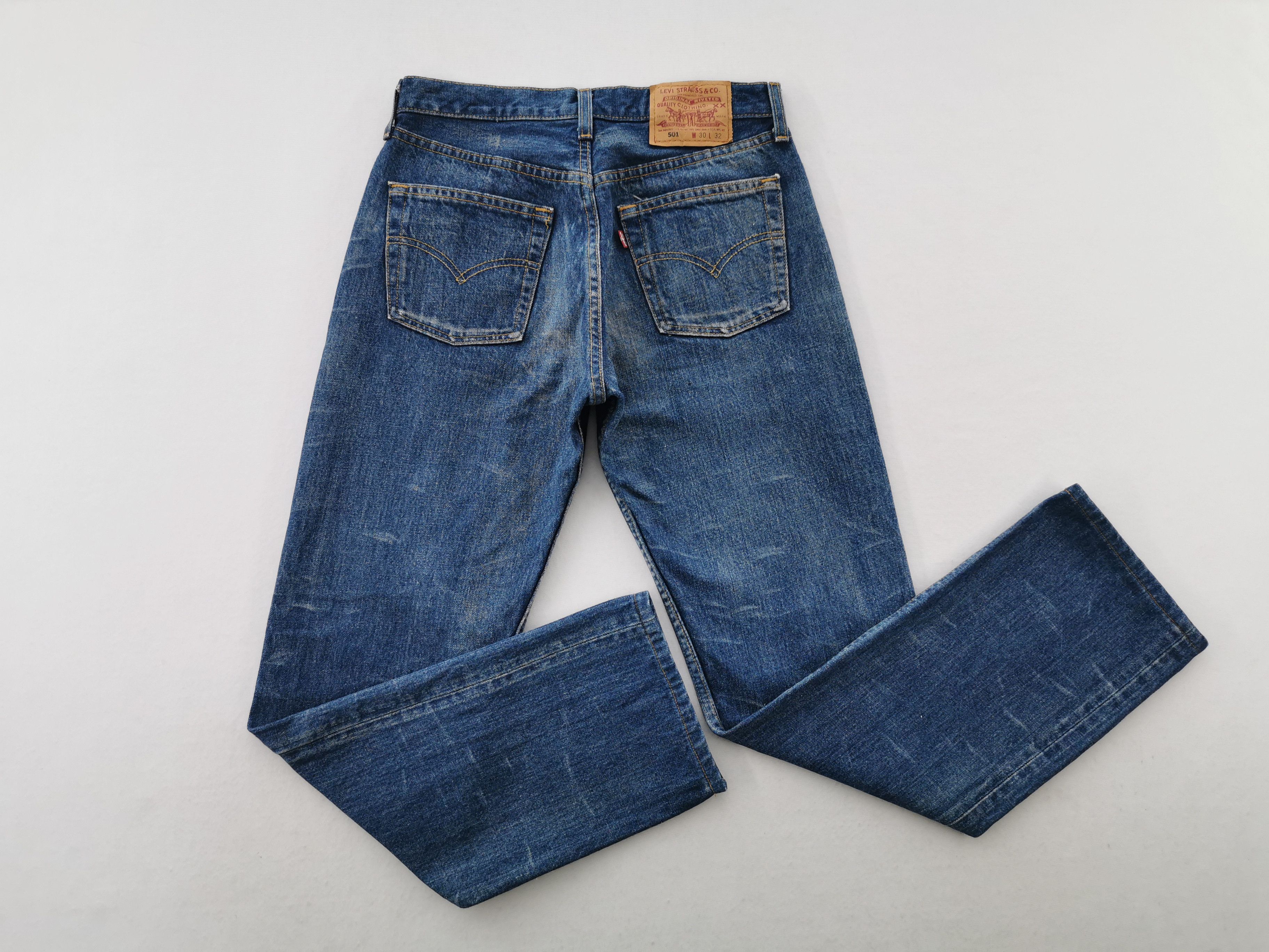 Levi's Vintage Levis Lot 501 Denim Jeans Made In USA Size 27/30x32 Size US 27 - 5 Thumbnail