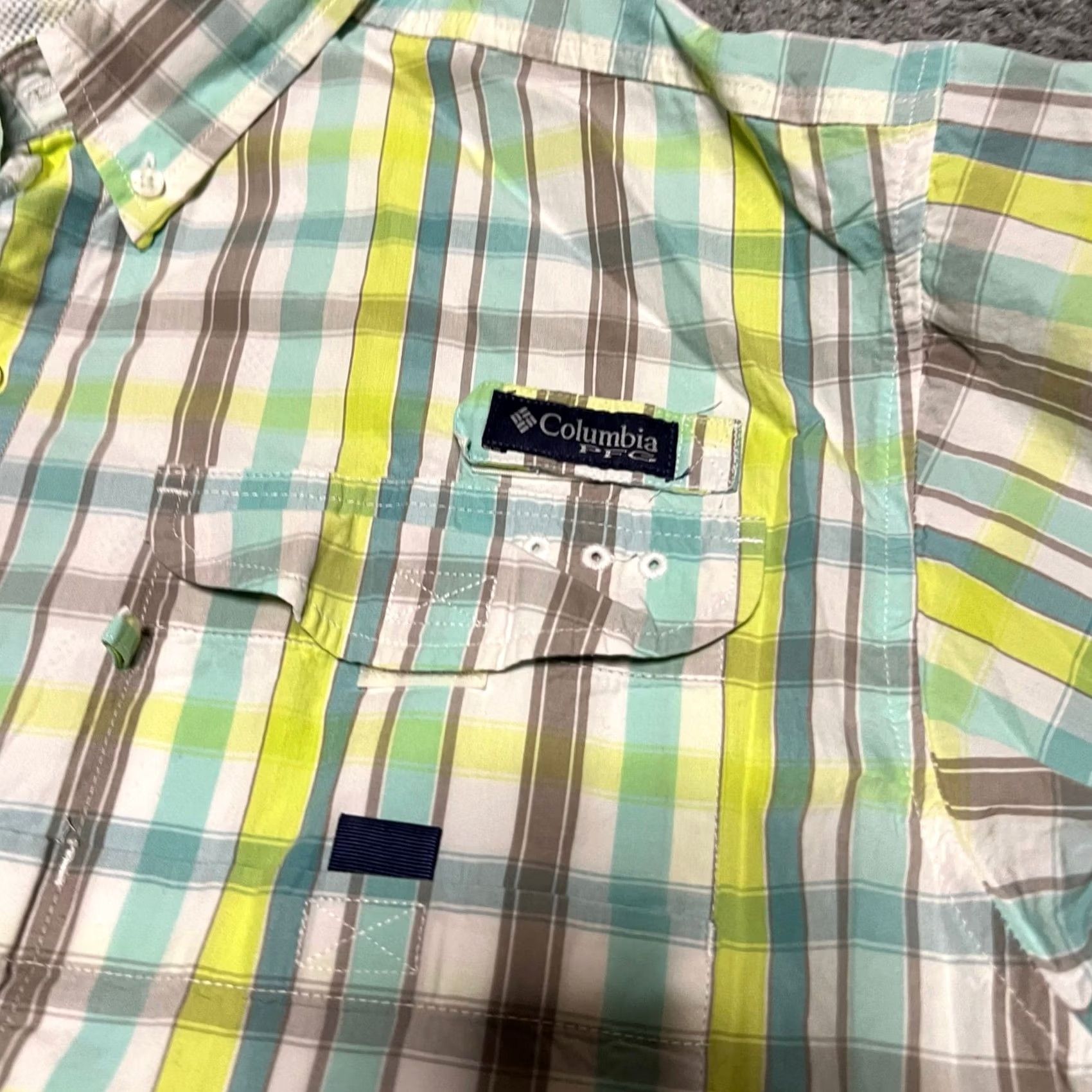 Vintage Columbia PFG Super Bonehead Vented Performance Plaid Shirt Medium Mens Size US M / EU 48-50 / 2 - 2 Thumbnail