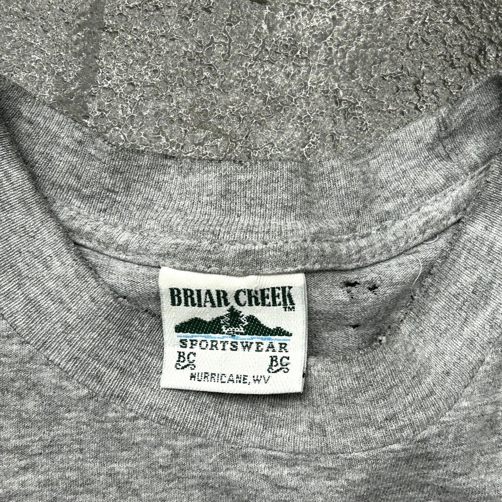 Vintage VINTAGE USA Flag Shirt Mens Large Gray Briar Creek Sportswear Patriotic Graphic Tee Size US M / EU 48-50 / 2 - 3 Thumbnail