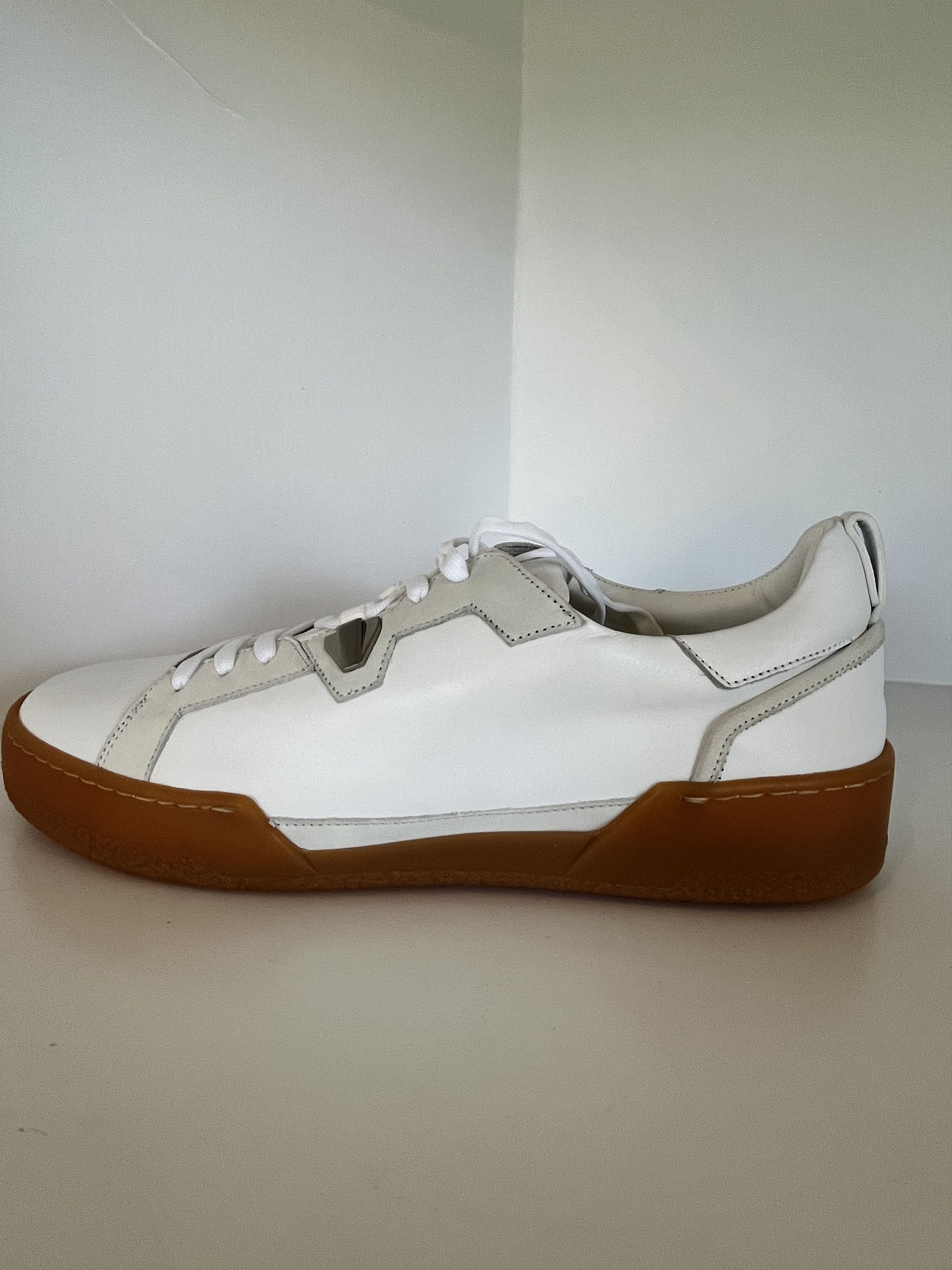 Buscemi Nubuck White Leather Sneaker Size US 9 / EU 42 - 5 Thumbnail