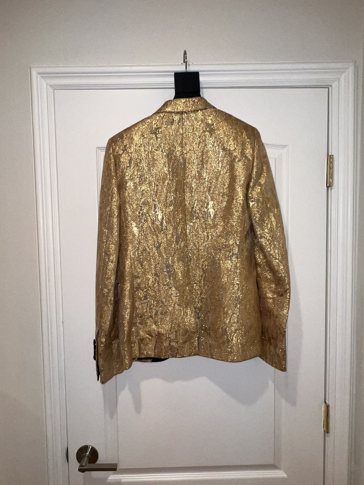 Saint Laurent Paris Gold Saint Laurent Hedi Blazer SAMPLE Size 38L - 8 Thumbnail
