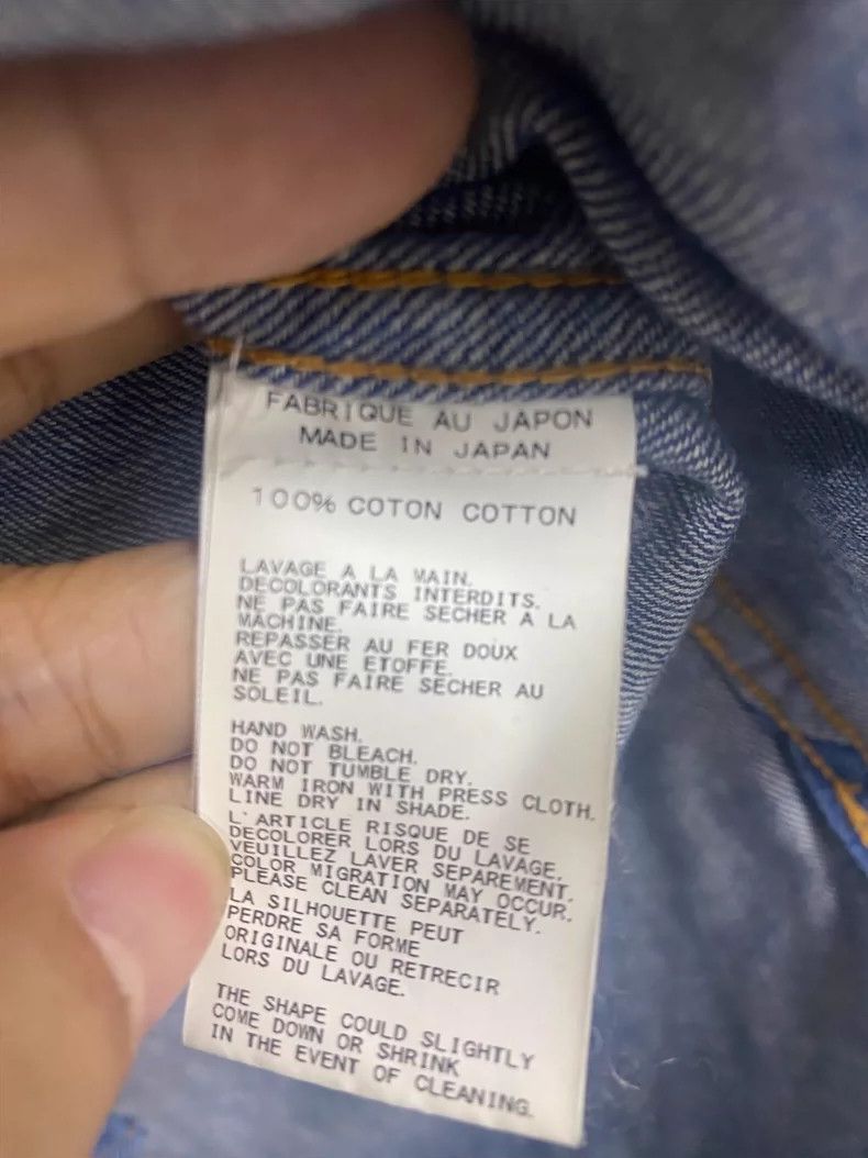 Yohji Yamamoto Yohji Yamamoto Denim triple collar shirt Size US XL / EU 56 / 4 - 4 Thumbnail