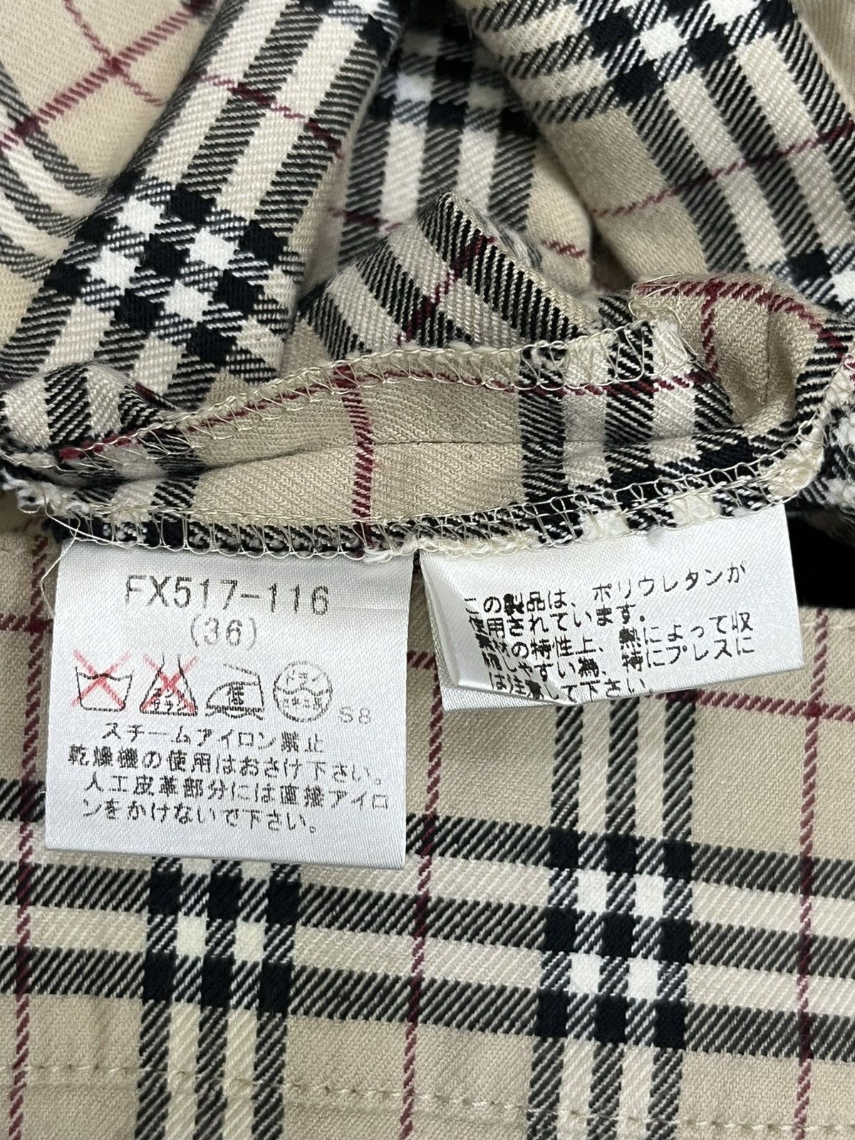 Burberry Burberry Blue Label Nova Check Zip Skirt Japan Size 25" / US 0 / IT 36 - 13 Thumbnail
