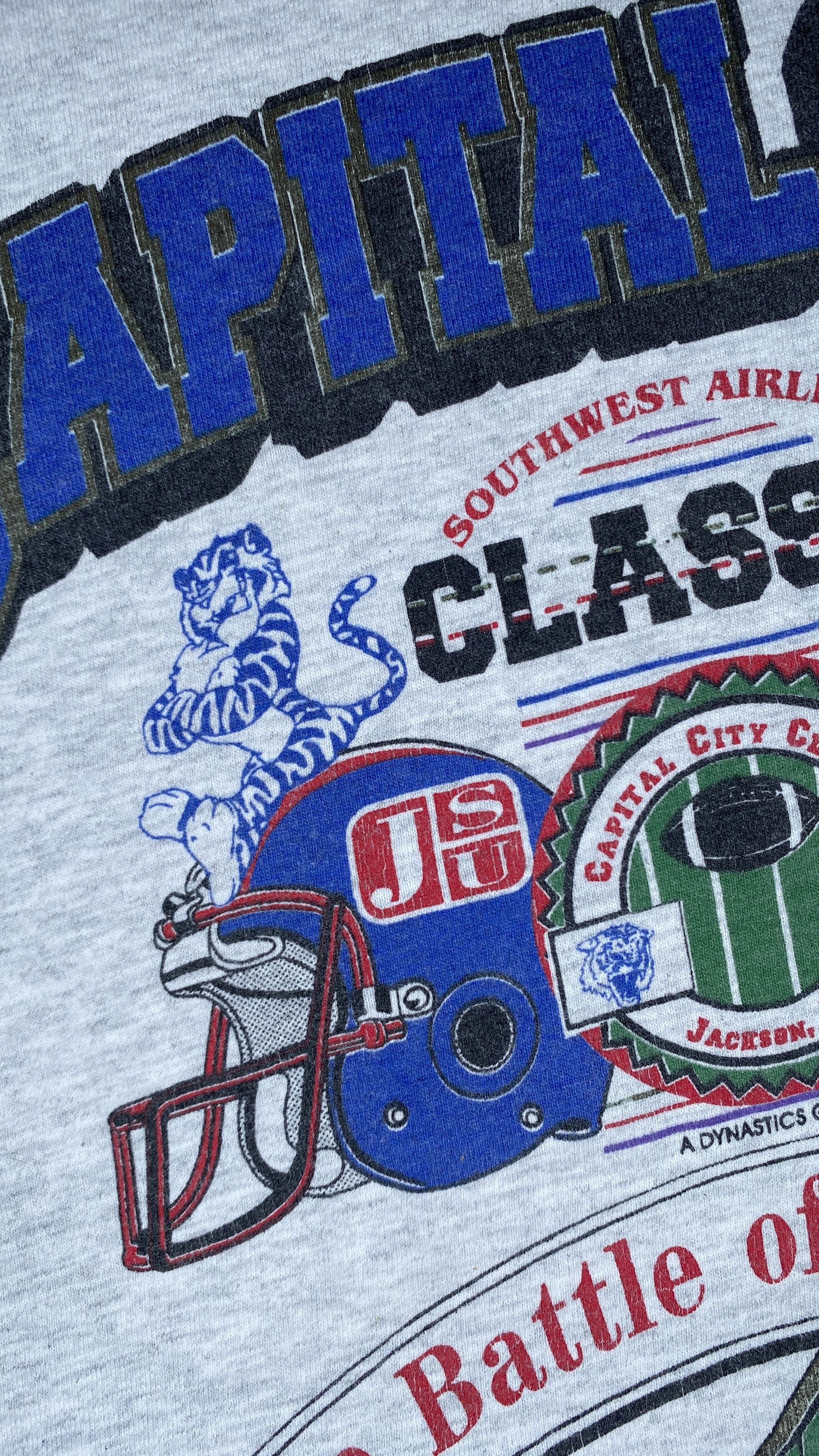 Vintage Vintage 1999 Southwest Airlines Capital City Classic Tee Size US XXL / EU 58 / 5 - 2 Thumbnail