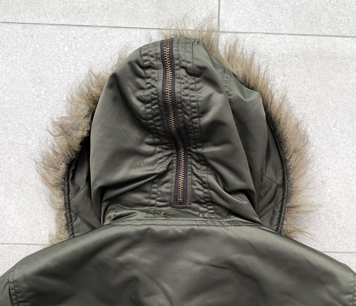 Hysteric Glamour Hysteric Glamour N-2BMilitary Flight Jacket Fur Hoded Jacket Size US M / EU 48-50 / 2 - 6 Thumbnail