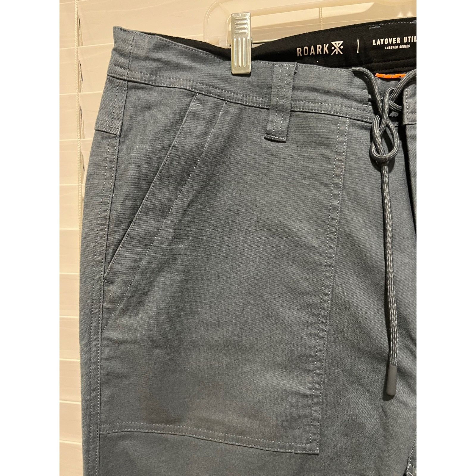 Roark Roark Layover Utility Pants Mens Size 36 Blue Gray Heavy Dut Size US 36 / EU 52 - 4 Thumbnail