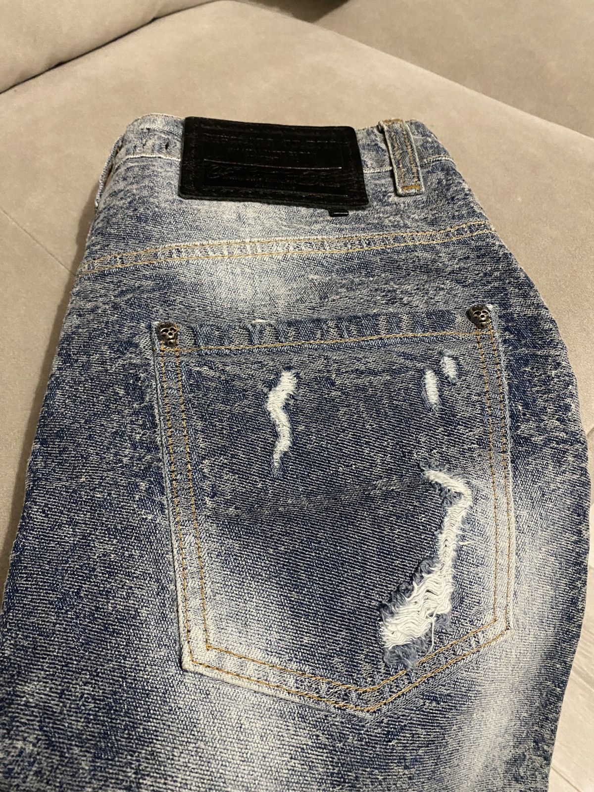 Philipp Plein Luxury boot cut Indian cowboy philipp plein denim jeans Size US 28 / EU 44 - 9 Thumbnail