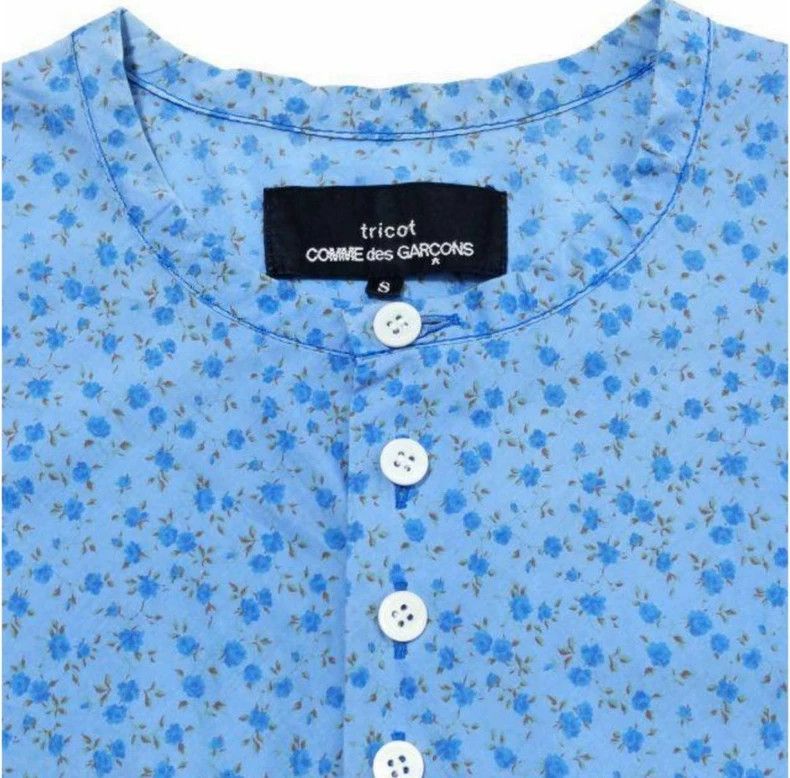 Comme des Garcons Comme Des Garcons Floral T-shirt Shirt Size S / US 4 / IT 40 - 3 Thumbnail