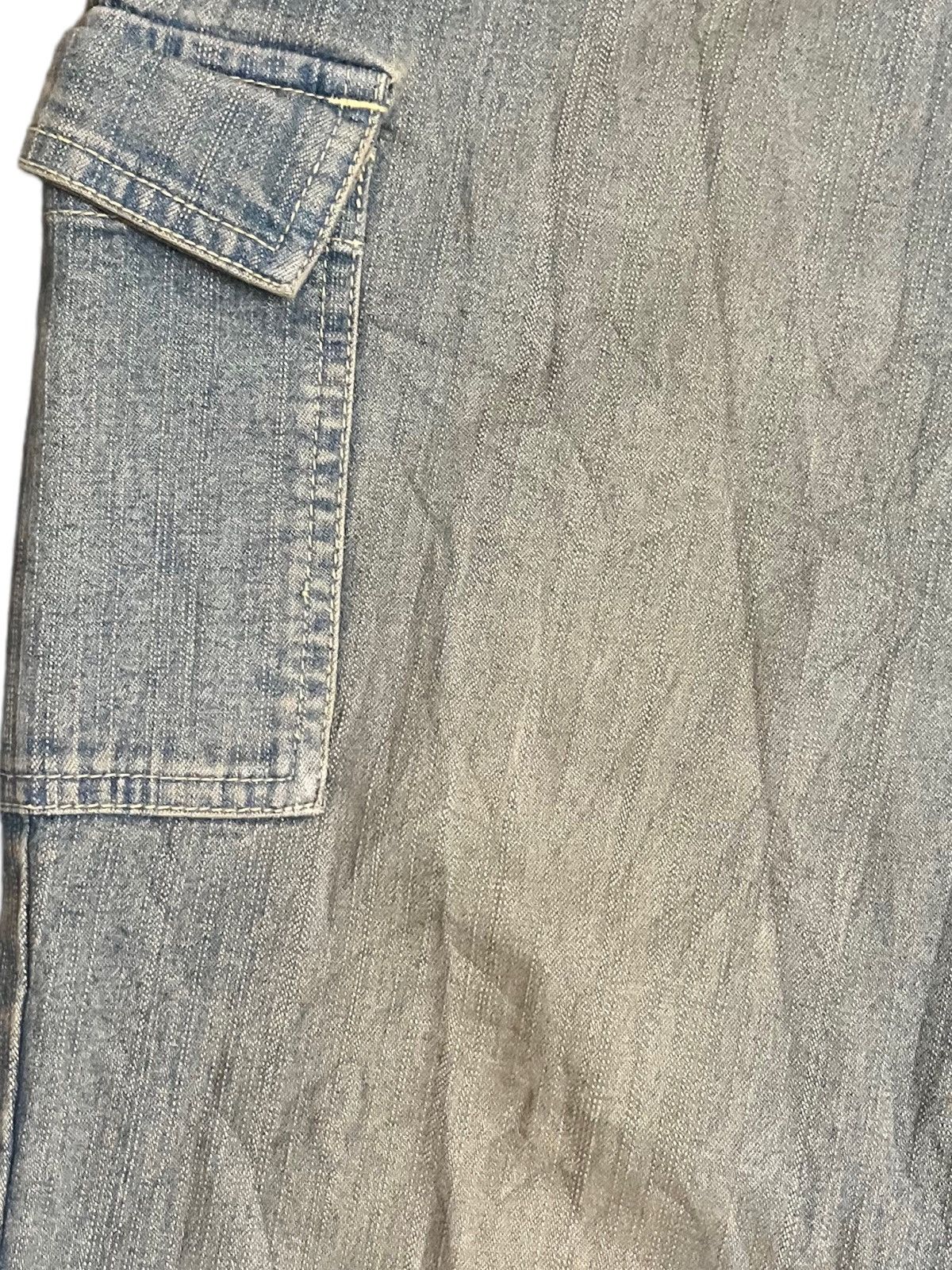 Japanese Brand Livre Claire Cargo Denim Size US 33 - 3 Thumbnail